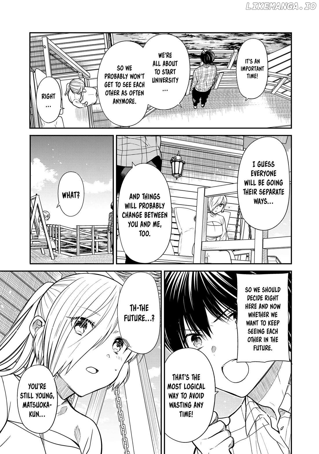 The Story of an Onee-San Who Wants to Keep a High School Boy Chapter 355 - page 3