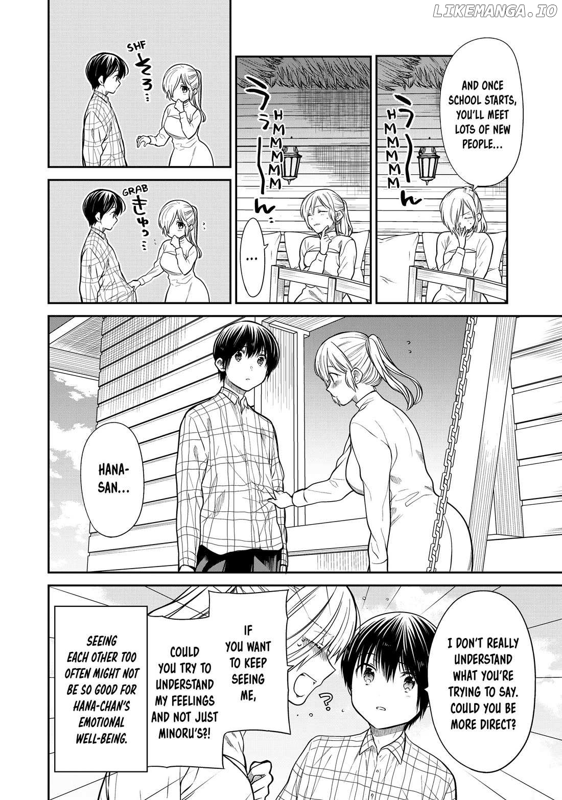 The Story of an Onee-San Who Wants to Keep a High School Boy Chapter 355 - page 4