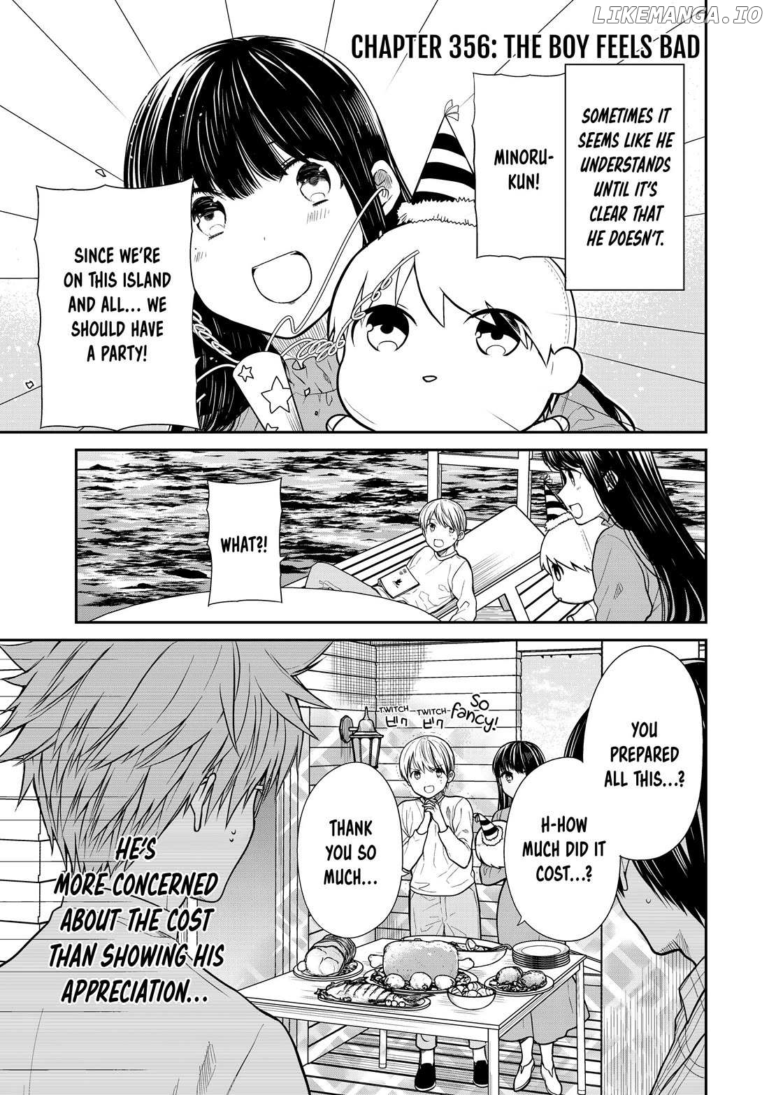 The Story of an Onee-San Who Wants to Keep a High School Boy Chapter 356 - page 1