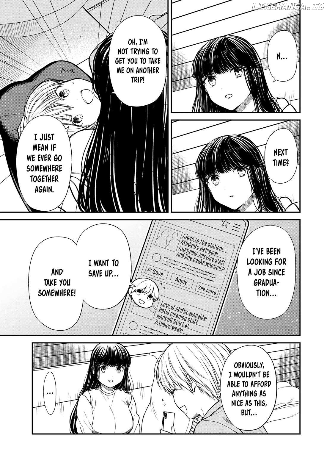 The Story of an Onee-San Who Wants to Keep a High School Boy Chapter 357 - page 3