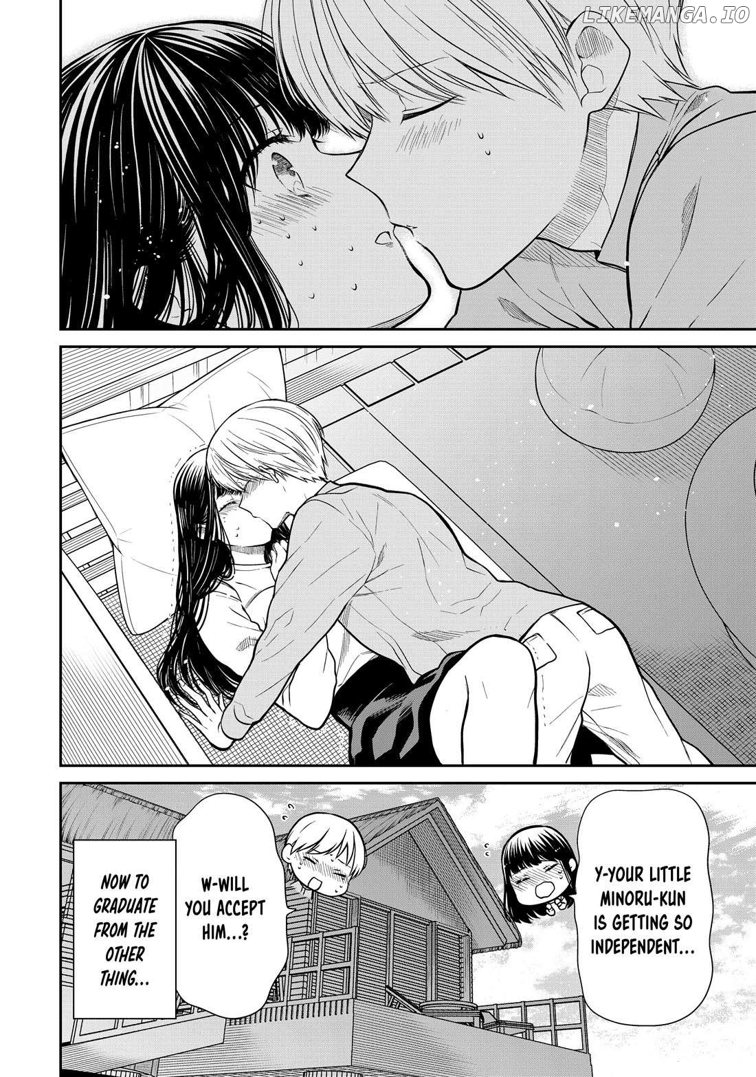 The Story of an Onee-San Who Wants to Keep a High School Boy Chapter 357 - page 8