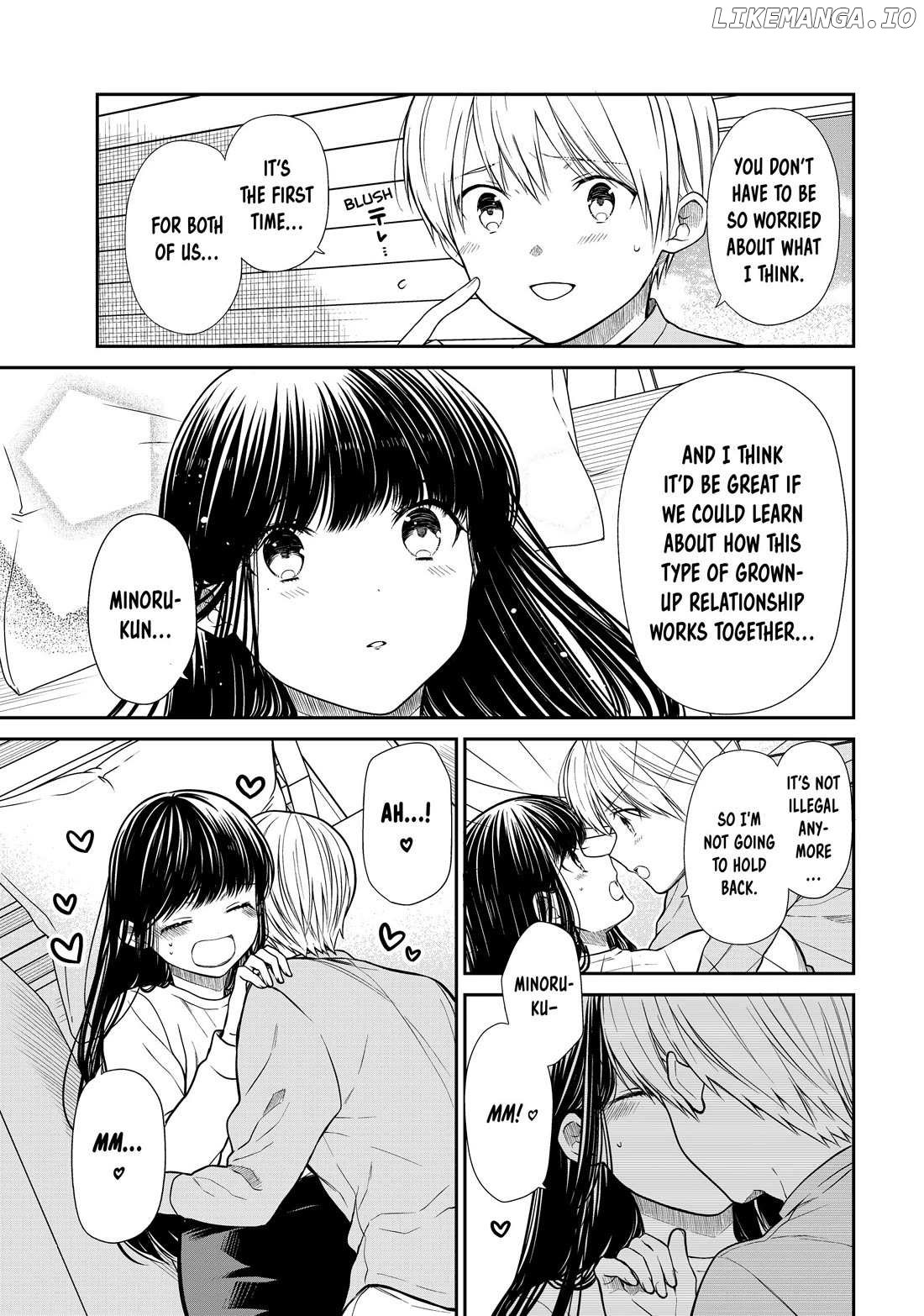 The Story of an Onee-San Who Wants to Keep a High School Boy Chapter 358 - page 3