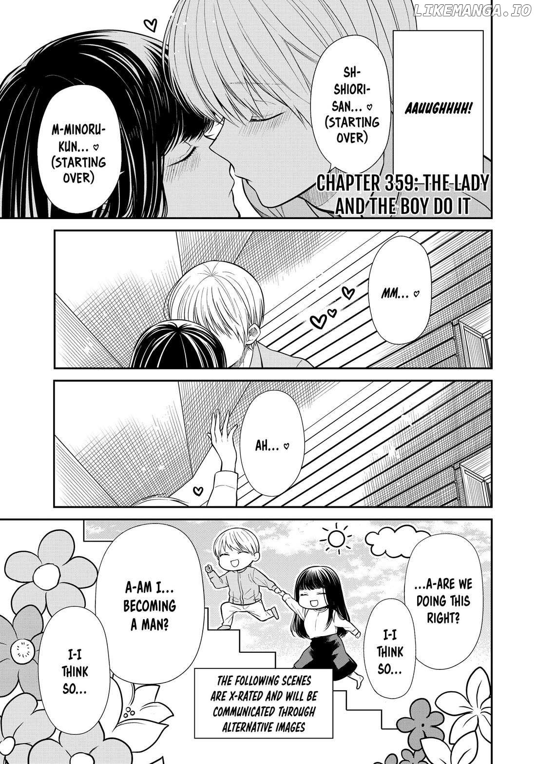 The Story of an Onee-San Who Wants to Keep a High School Boy Chapter 359 - page 1