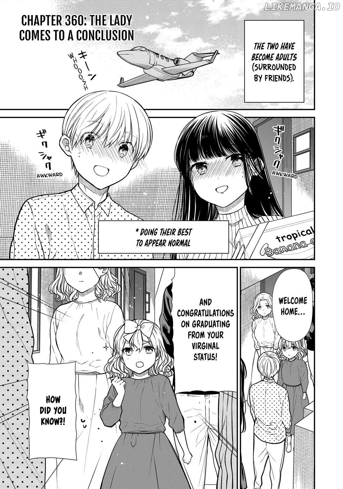 The Story of an Onee-San Who Wants to Keep a High School Boy Chapter 360 - page 1