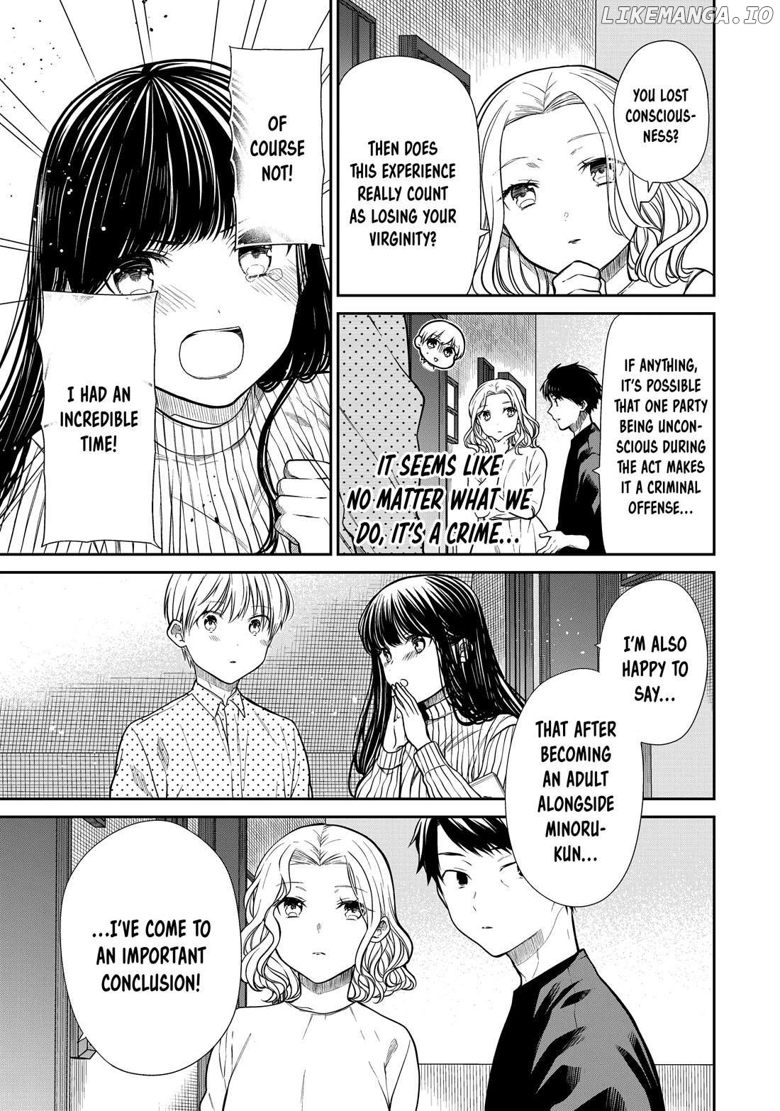 The Story of an Onee-San Who Wants to Keep a High School Boy Chapter 360 - page 3