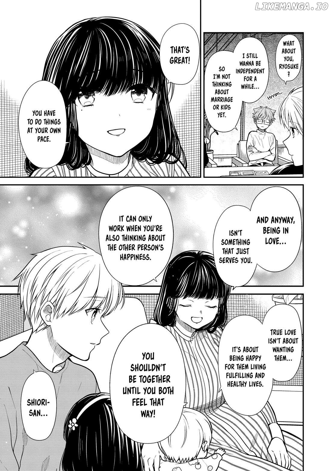 The Story of an Onee-San Who Wants to Keep a High School Boy Chapter 362 - page 7