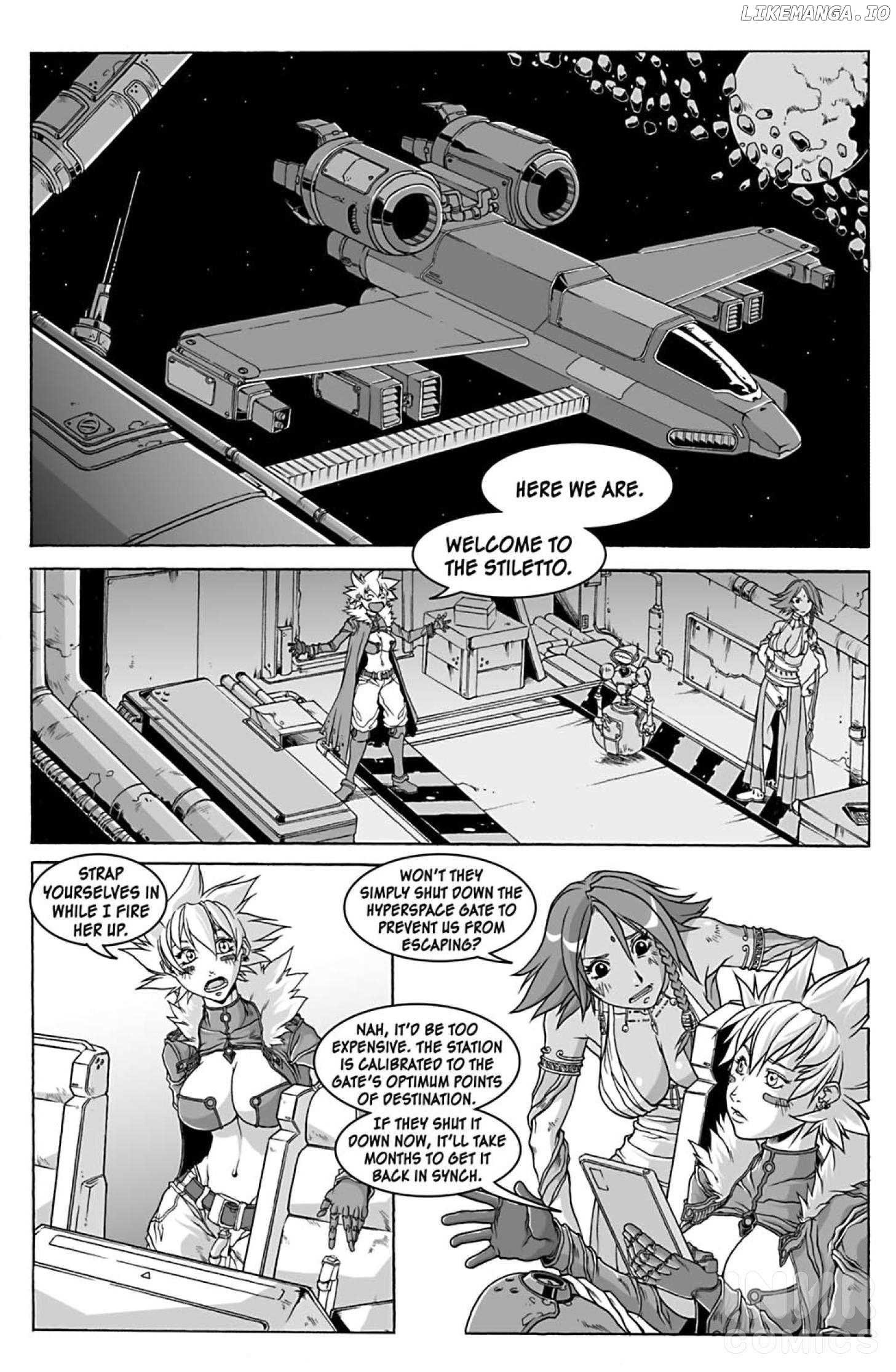 Tantric Stripfighter Trina Chapter 1 - page 22