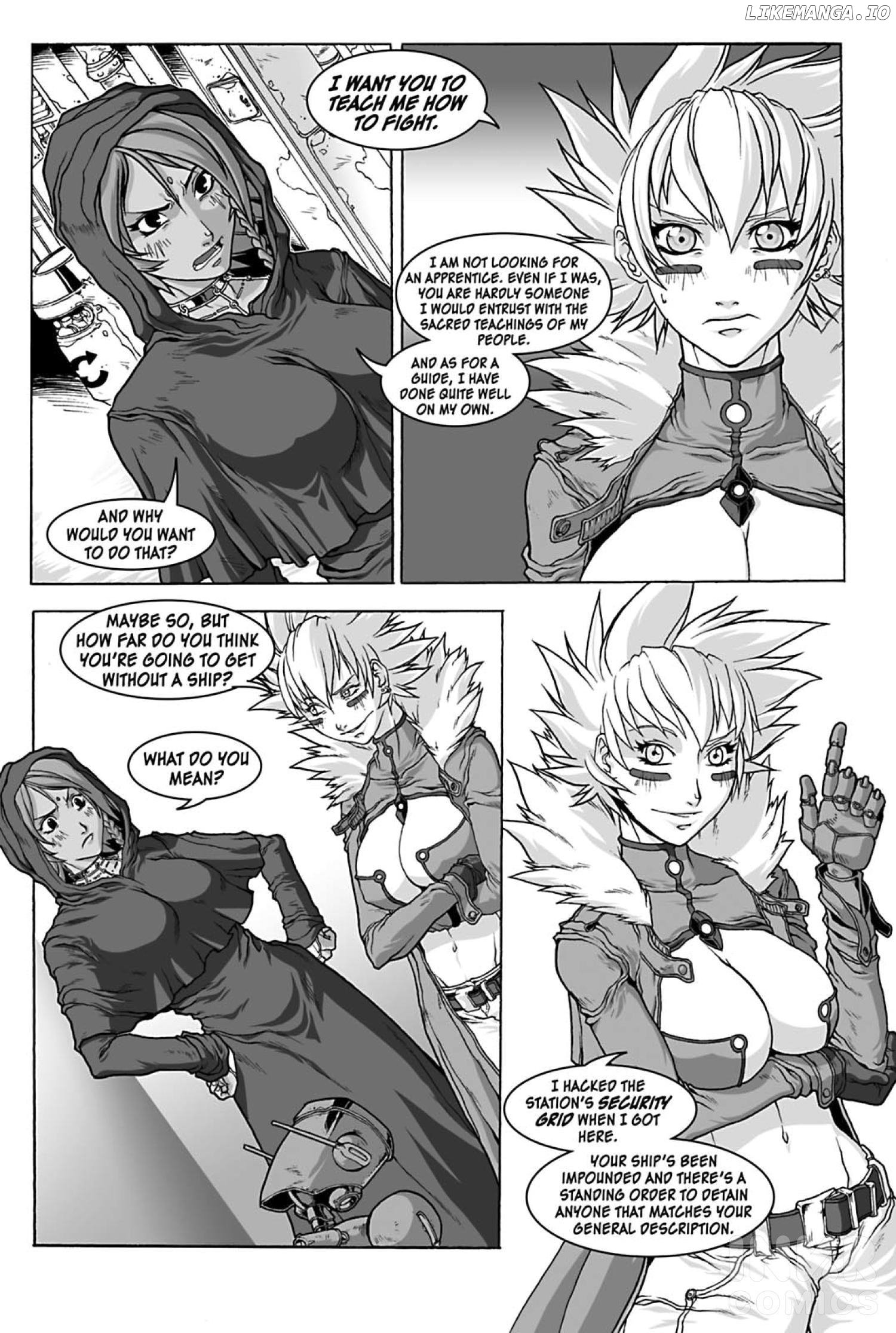 Tantric Stripfighter Trina Chapter 1 - page 8