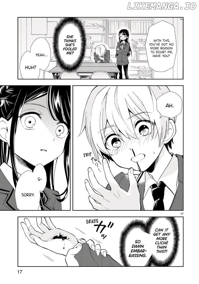 Ichijou-San Wa Kao Ni Deyasui chapter 0.1 - page 19