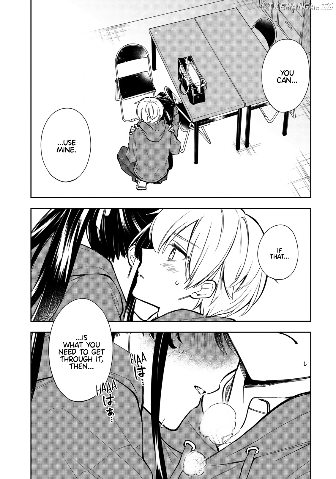 Ichijou-San Wa Kao Ni Deyasui chapter 21 - page 21