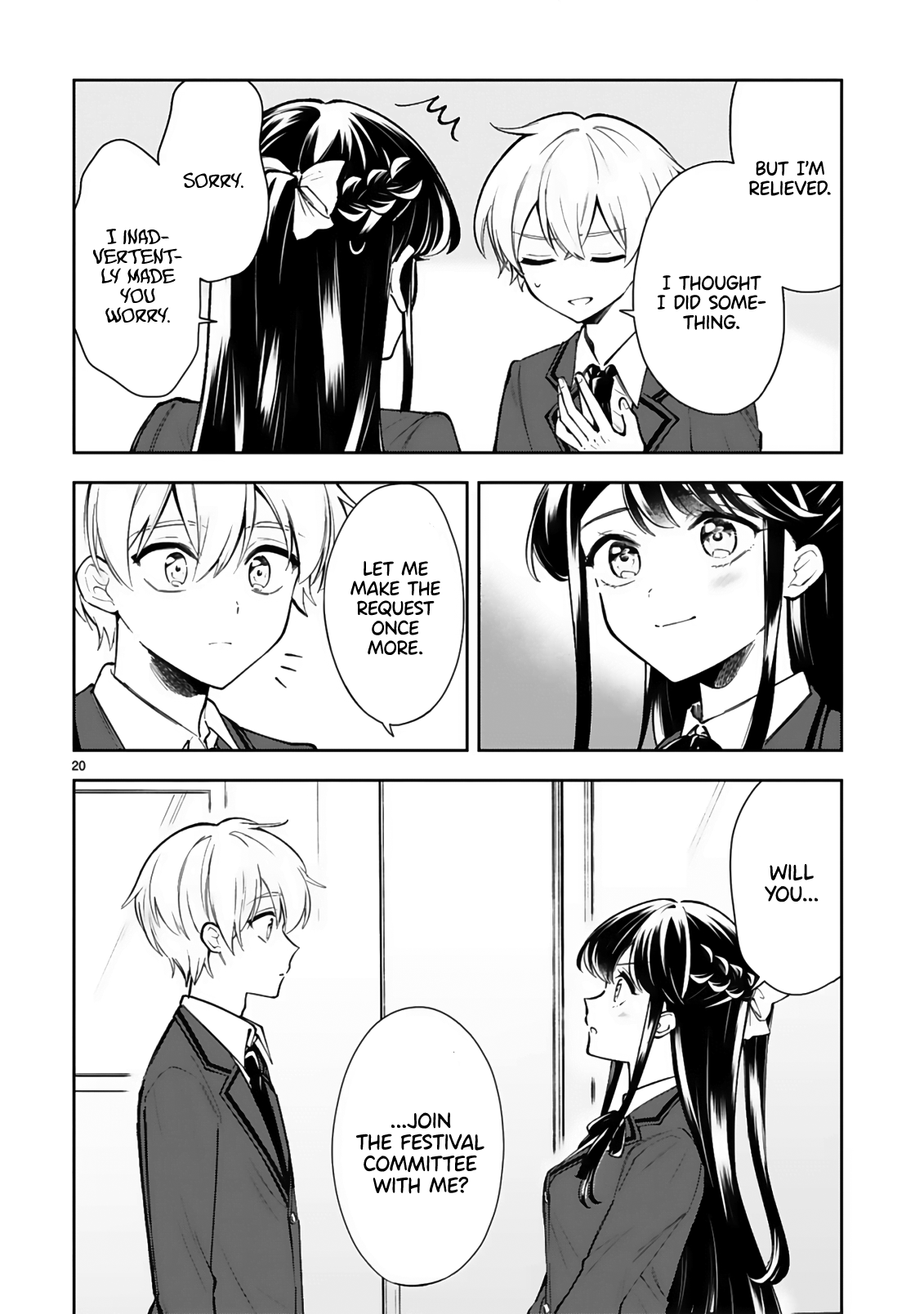 Ichijou-San Wa Kao Ni Deyasui chapter 20 - page 22