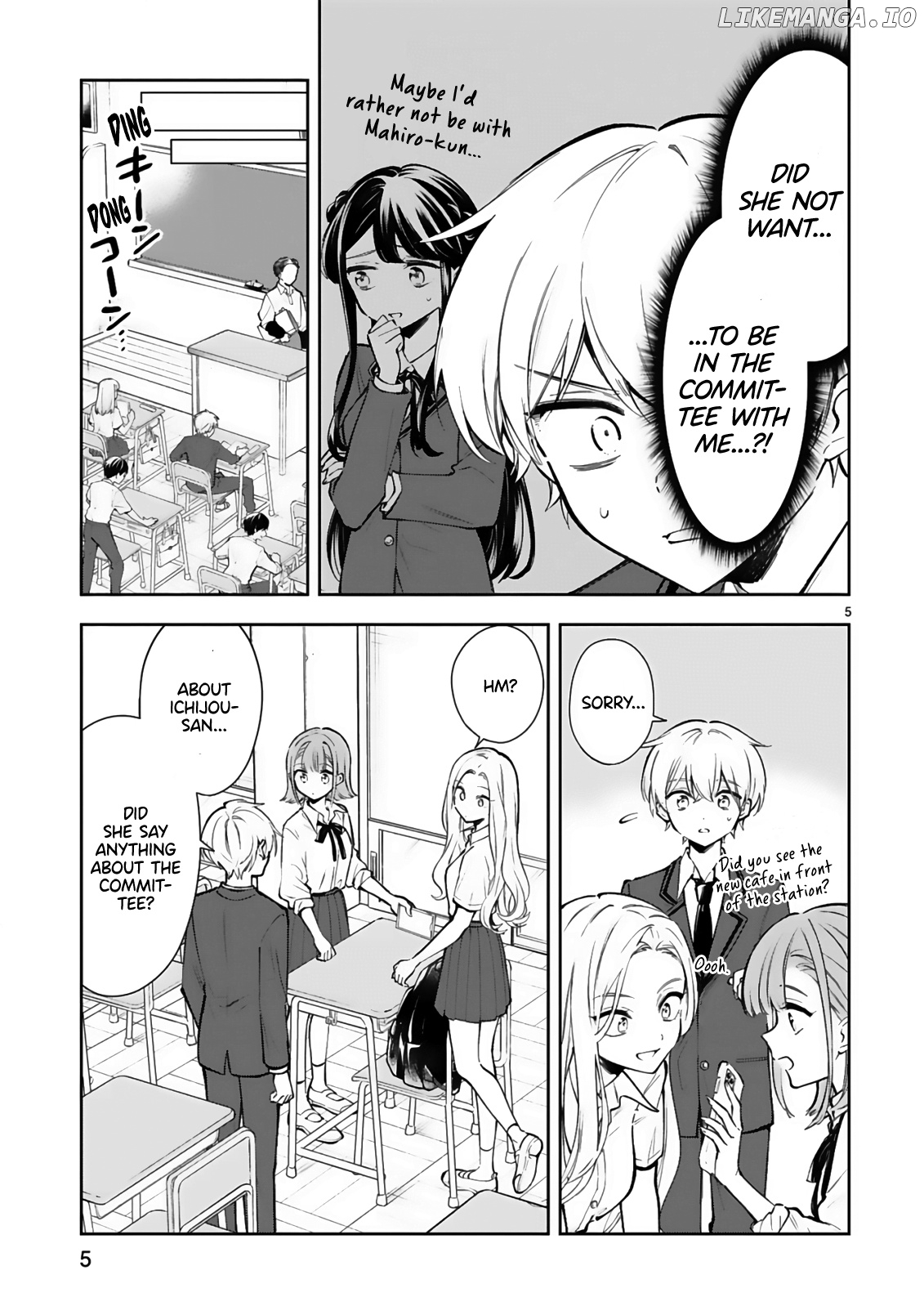 Ichijou-San Wa Kao Ni Deyasui chapter 20 - page 7