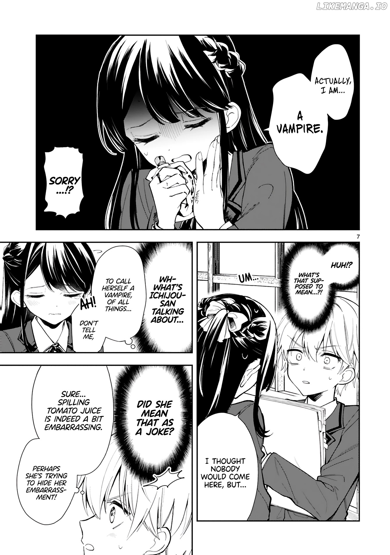 Ichijou-San Wa Kao Ni Deyasui chapter 1 - page 9