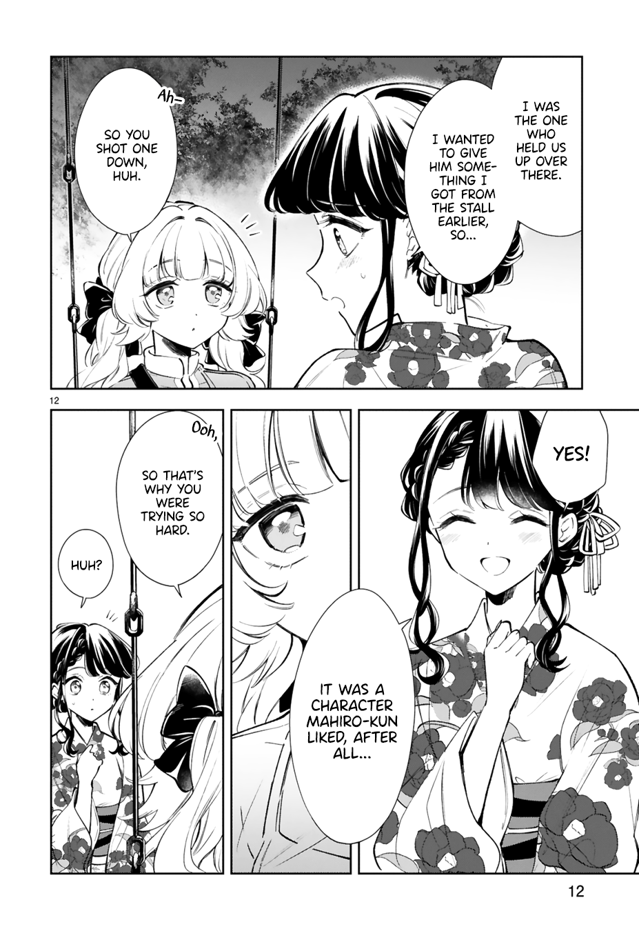 Ichijou-San Wa Kao Ni Deyasui chapter 16 - page 11