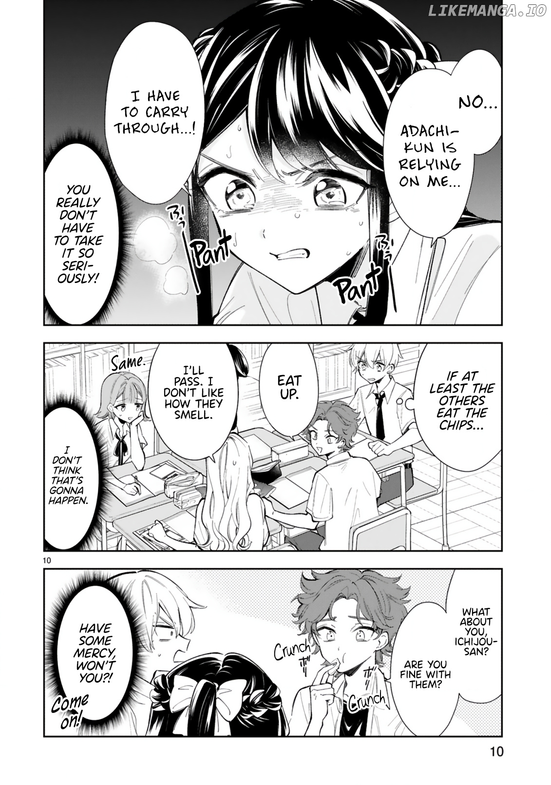 Ichijou-San Wa Kao Ni Deyasui chapter 13 - page 10