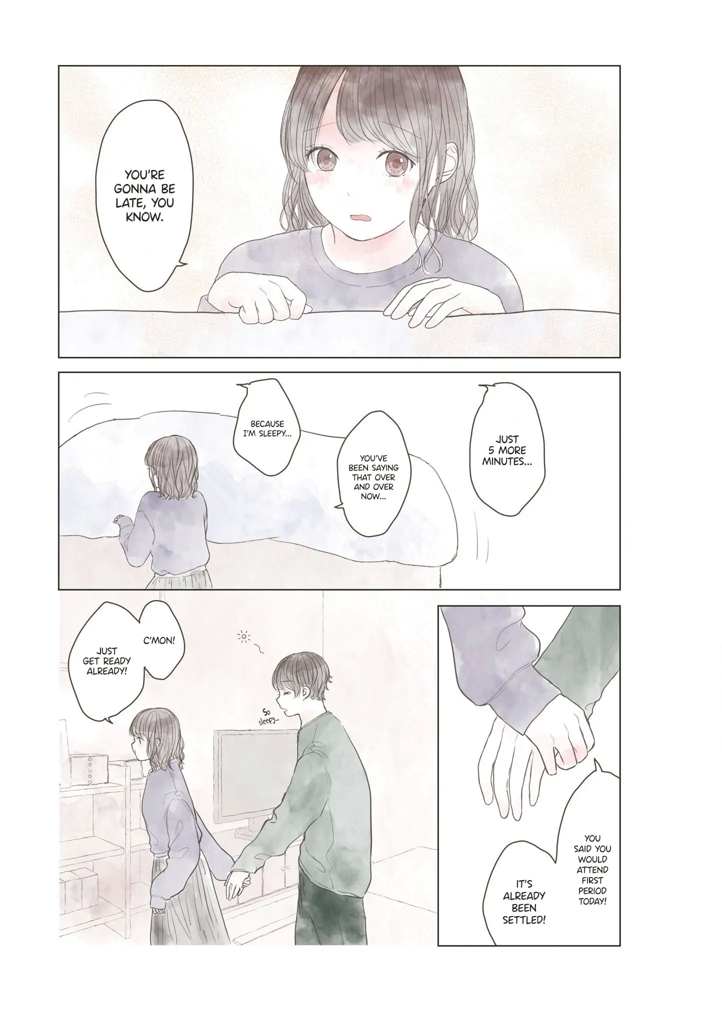 "Watashi ga Inakutemo Shiawase ni Natte Kudasai" Nante, Fuzakenna. Chapter 1 - page 5