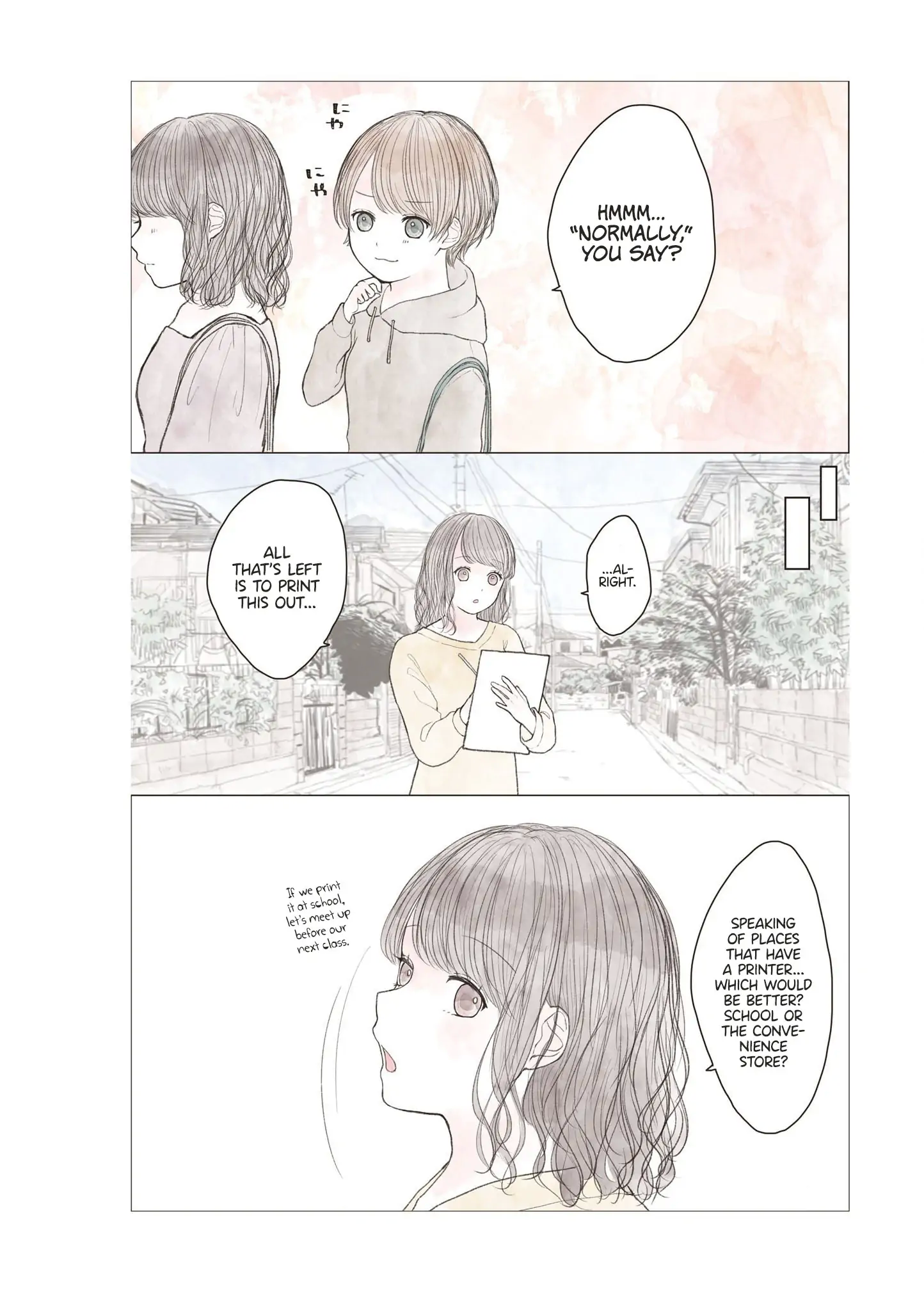 "Watashi ga Inakutemo Shiawase ni Natte Kudasai" Nante, Fuzakenna. Chapter 2 - page 8