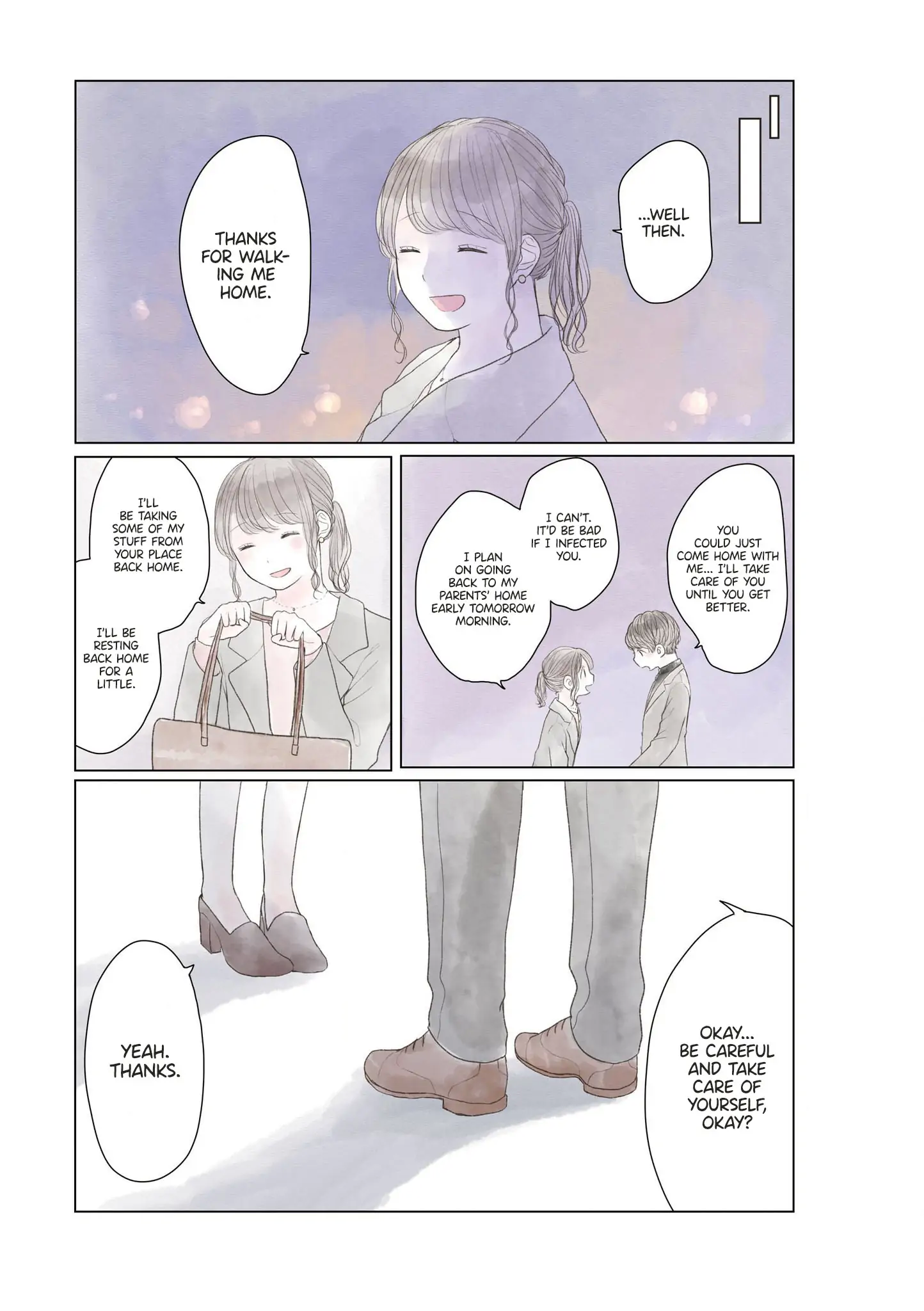 "Watashi ga Inakutemo Shiawase ni Natte Kudasai" Nante, Fuzakenna. Chapter 4 - page 9