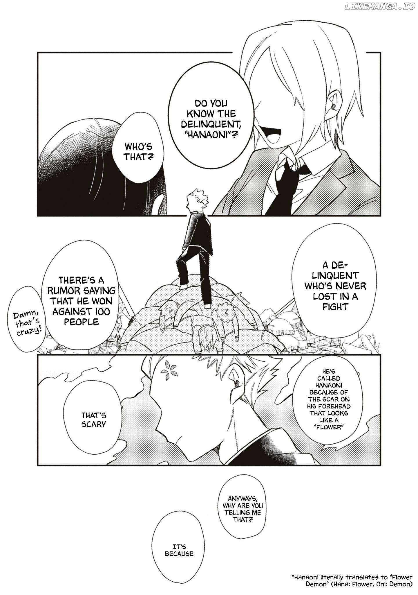 Tonari no Hana wa Kyou mo Ichiban Kakkoii Chapter 1 - page 7