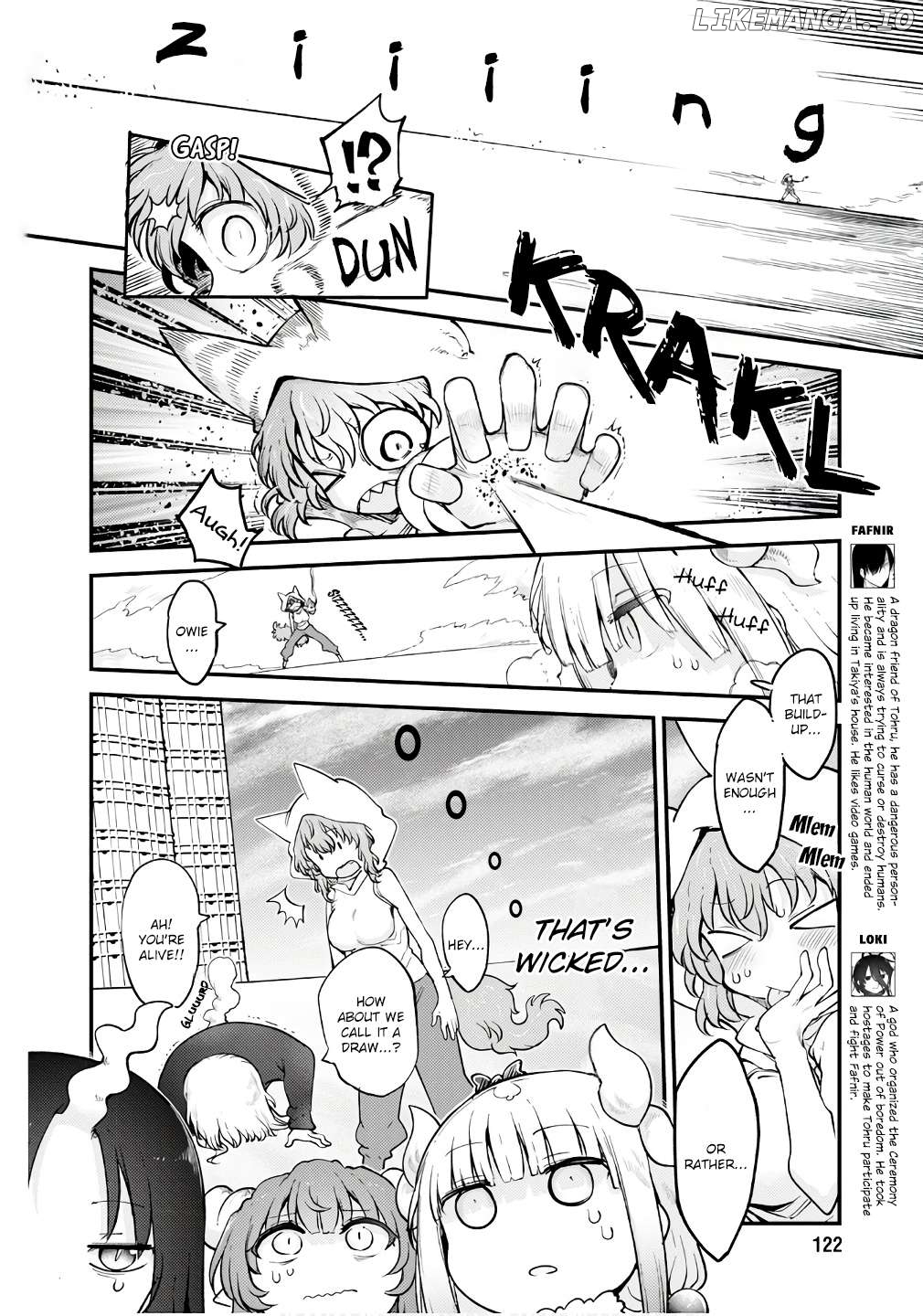 Kobayashi-San Chi No Maid Dragon Chapter 146 - page 8