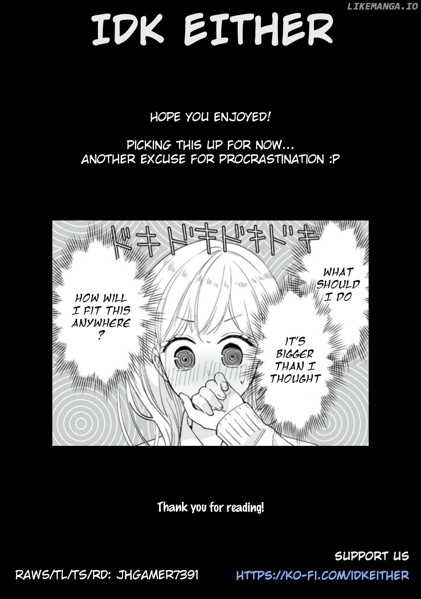 The World Will Be Destroyed Tomorrow, So I Want To Rub Your Boobs Chapter 14 - page 6