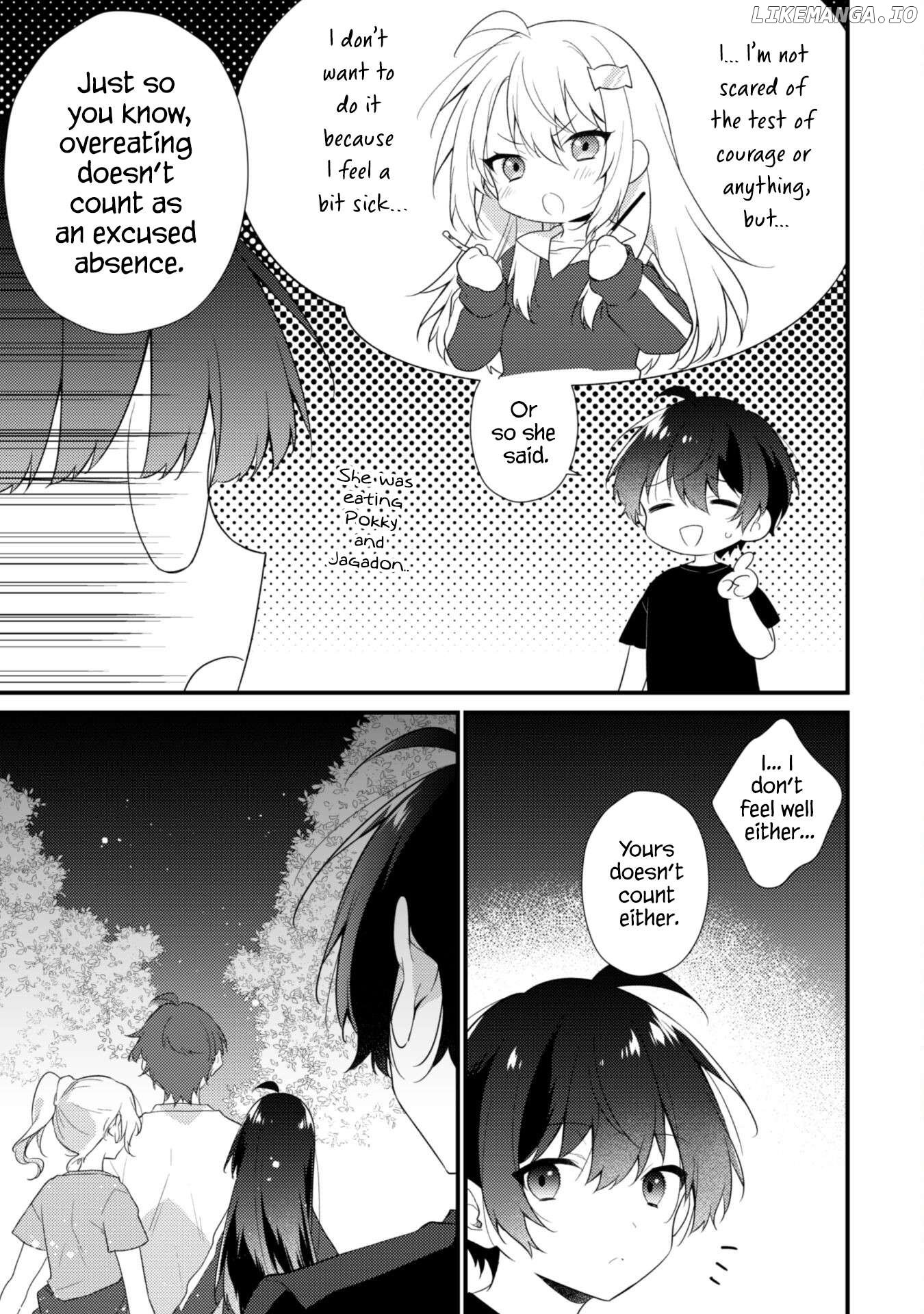 Shimotsuki-San Likes The Mob ~This Shy Girl Is Only Sweet Towards Me~ Chapter 14.1  - page 4