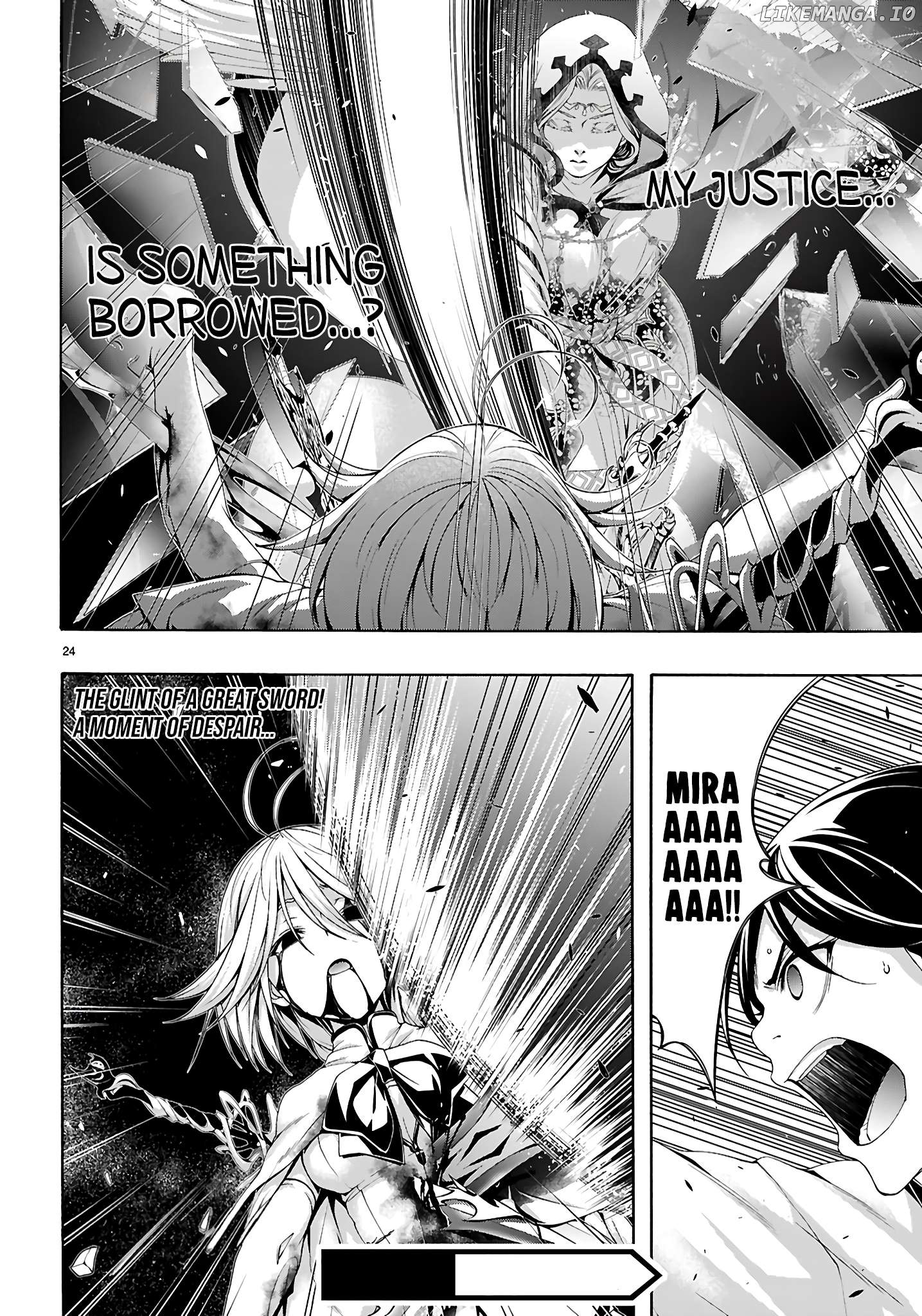 Trinity Seven: 7-Nin no Mahoutsukai Chapter 156 - page 24