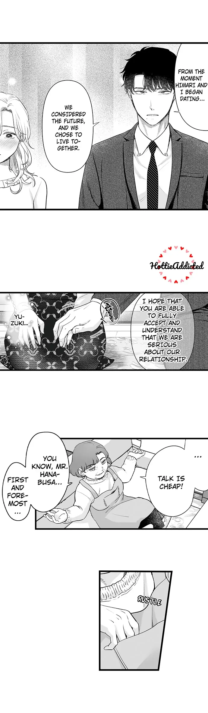 I'm in Love with Mr. Hanabusa's Mouth Chapter 53 - page 4