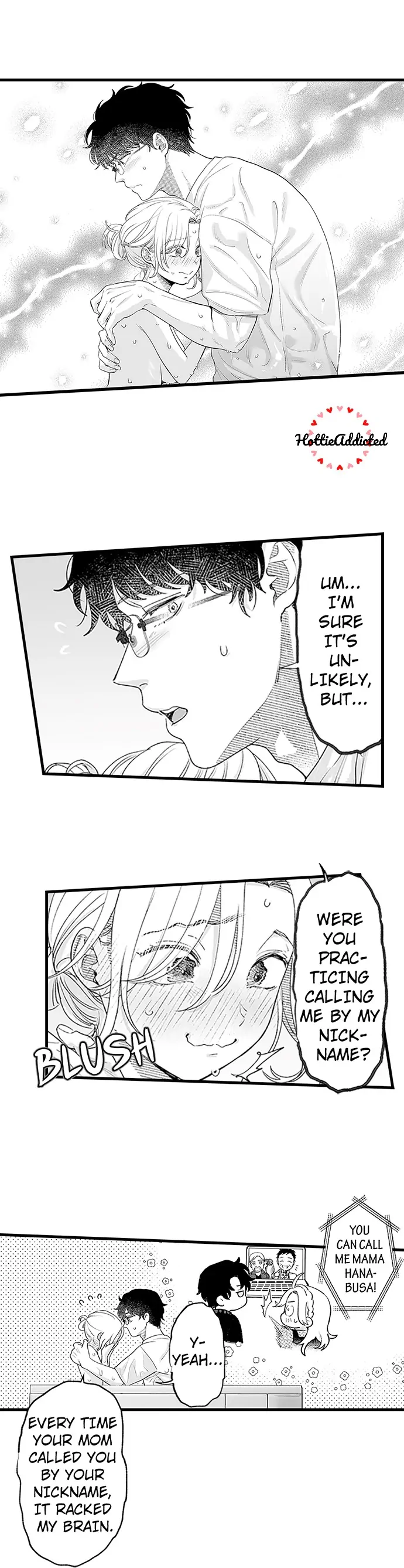 I'm in Love with Mr. Hanabusa's Mouth Chapter 56 - page 4