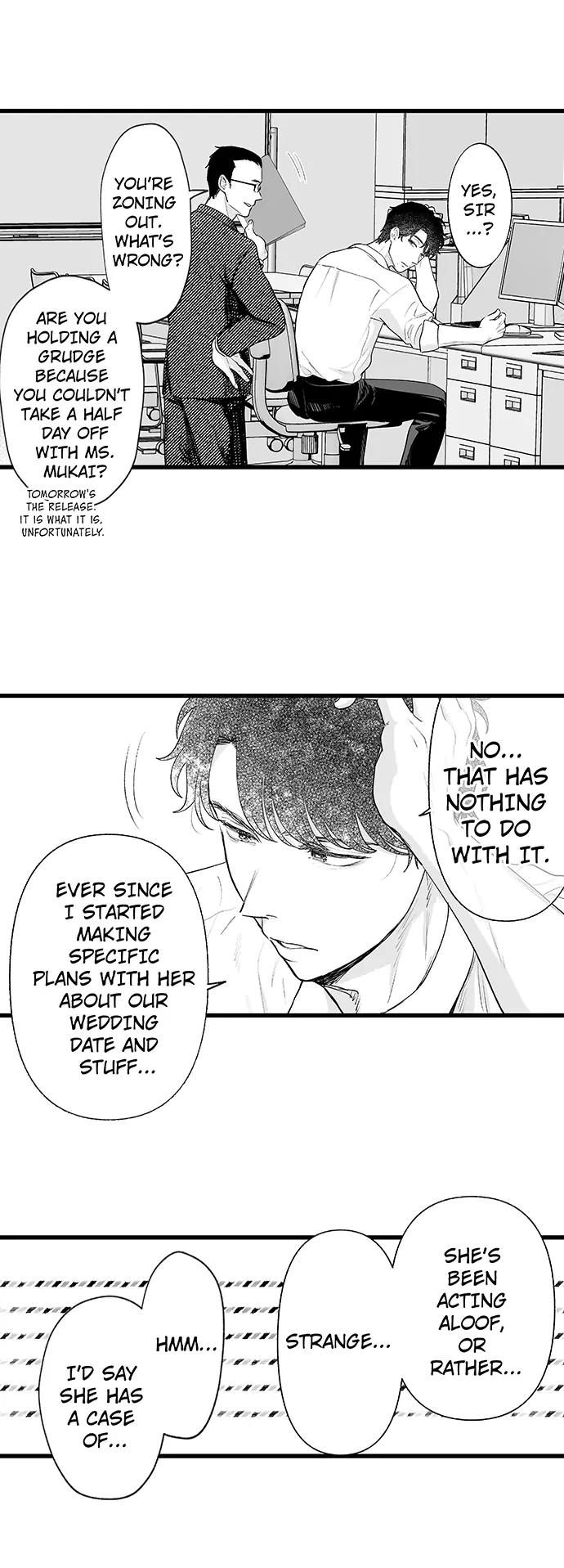 I'm in Love with Mr. Hanabusa's Mouth Chapter 58 - page 7