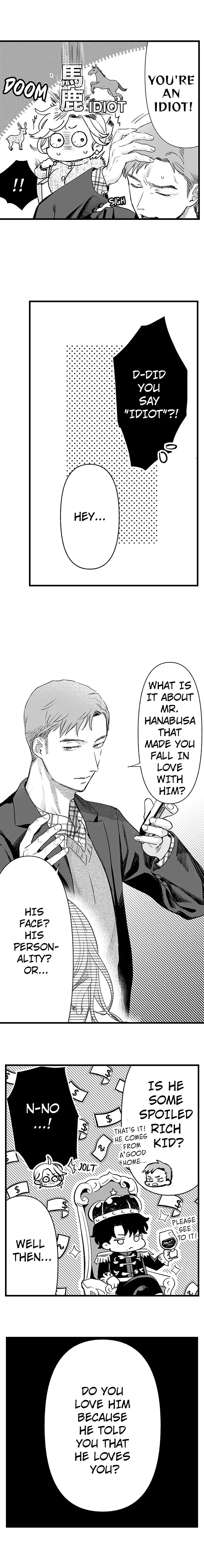 I'm in Love with Mr. Hanabusa's Mouth Chapter 59 - page 9