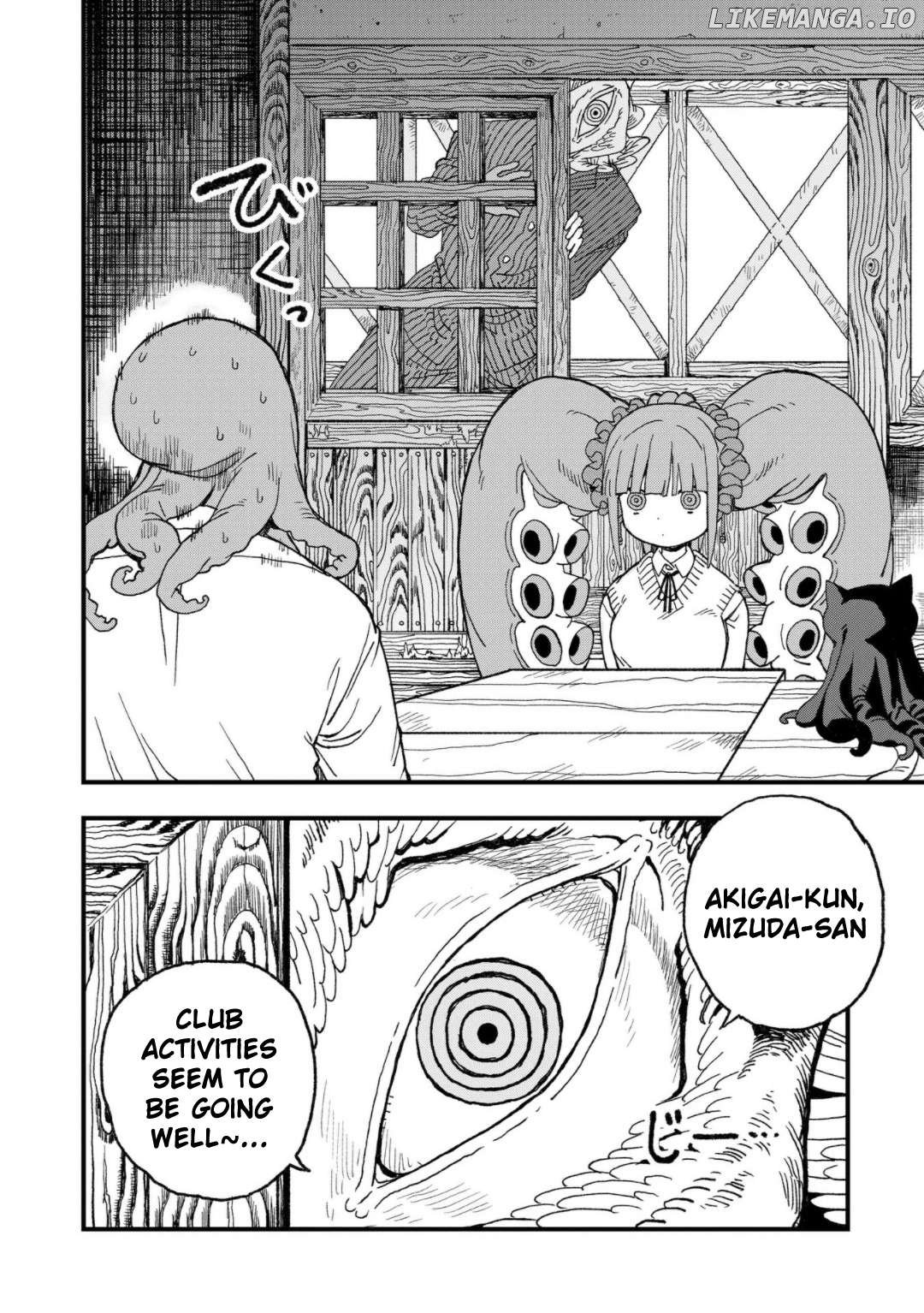 Mizudako-Chan Kara Wa Nigerarenai! Chapter 14 - page 4