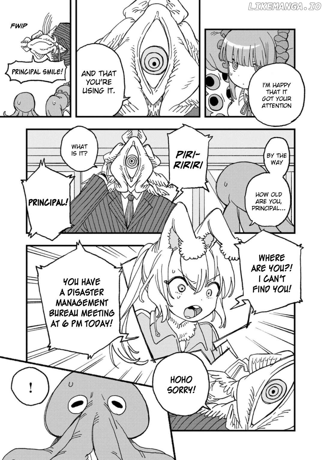 Mizudako-Chan Kara Wa Nigerarenai! Chapter 14 - page 7