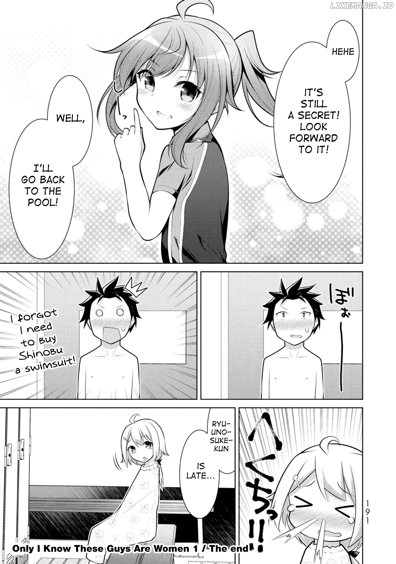 Koitsu-Ra No Shoutai Ga Onnada To Oredake Ga Shitte Iru Chapter 6 - page 32