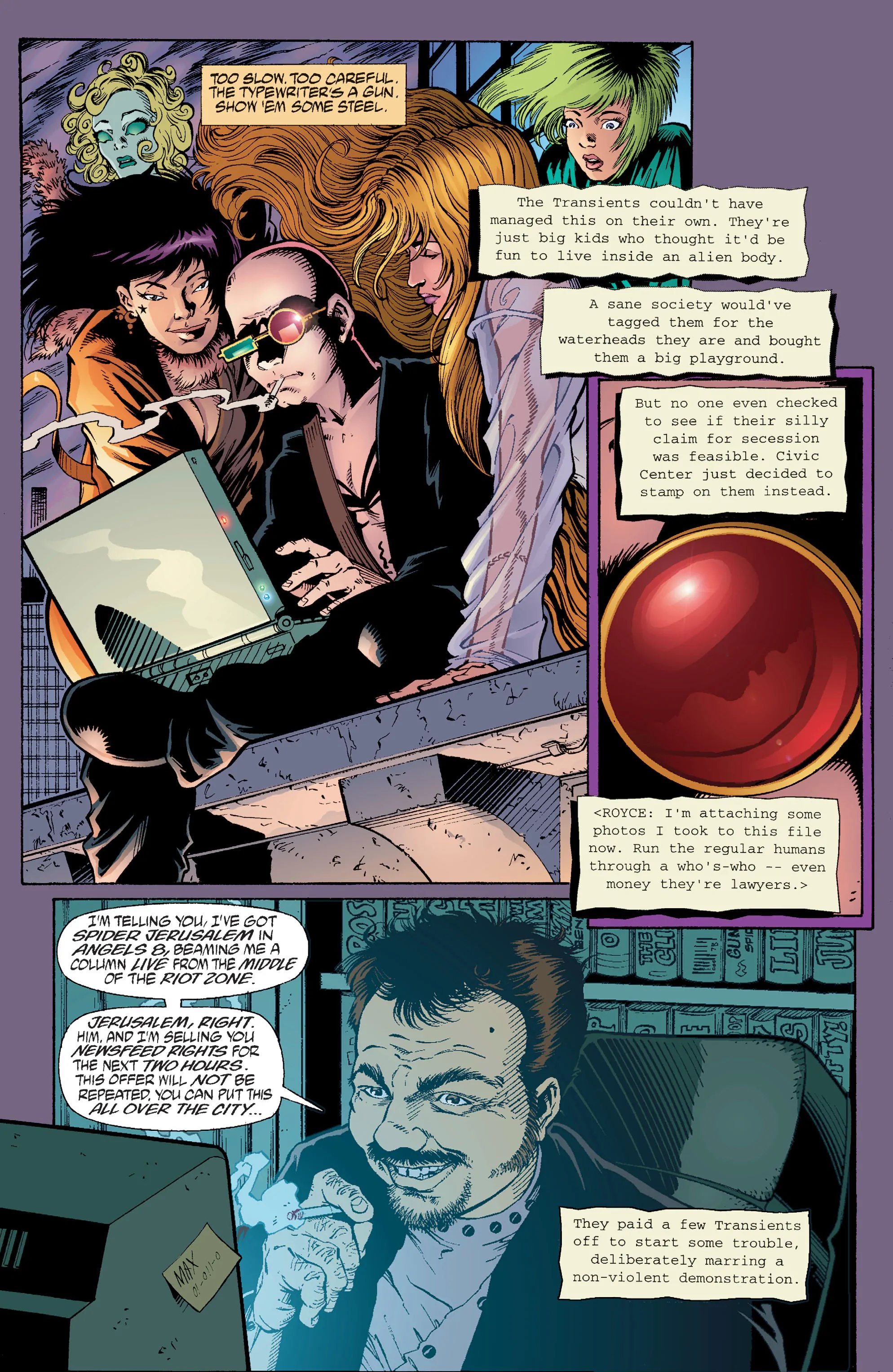 Transmetropolitan - Manga Chapter 3 - page 12