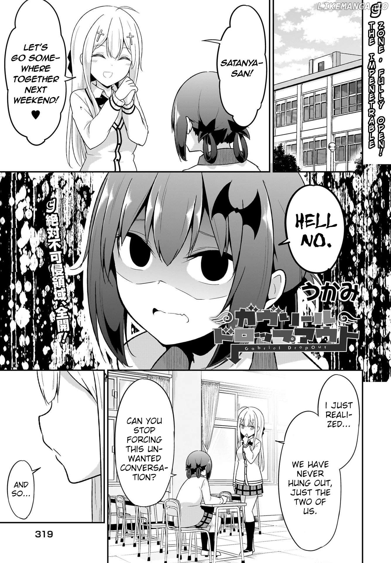 Gabriel Dropout Chapter 114 - page 1