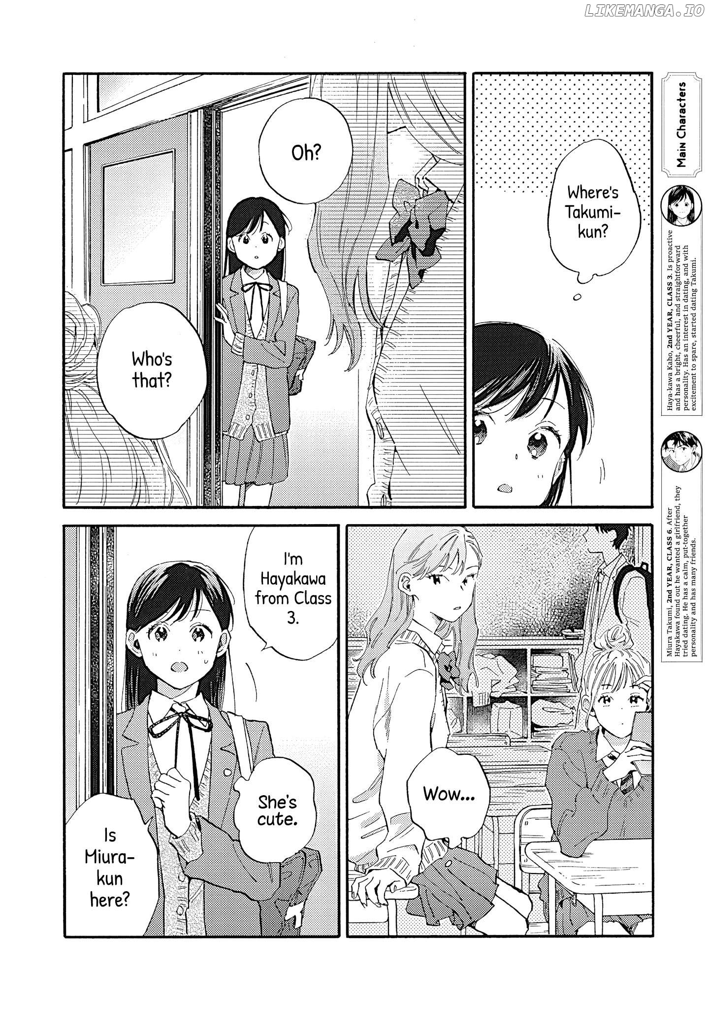 Kanojo To Kare No Kankei – Heibon Na Hayakawa-San To Heibon Na Miura-Kun No Hibon Na Kankei Chapter 12 - page 2