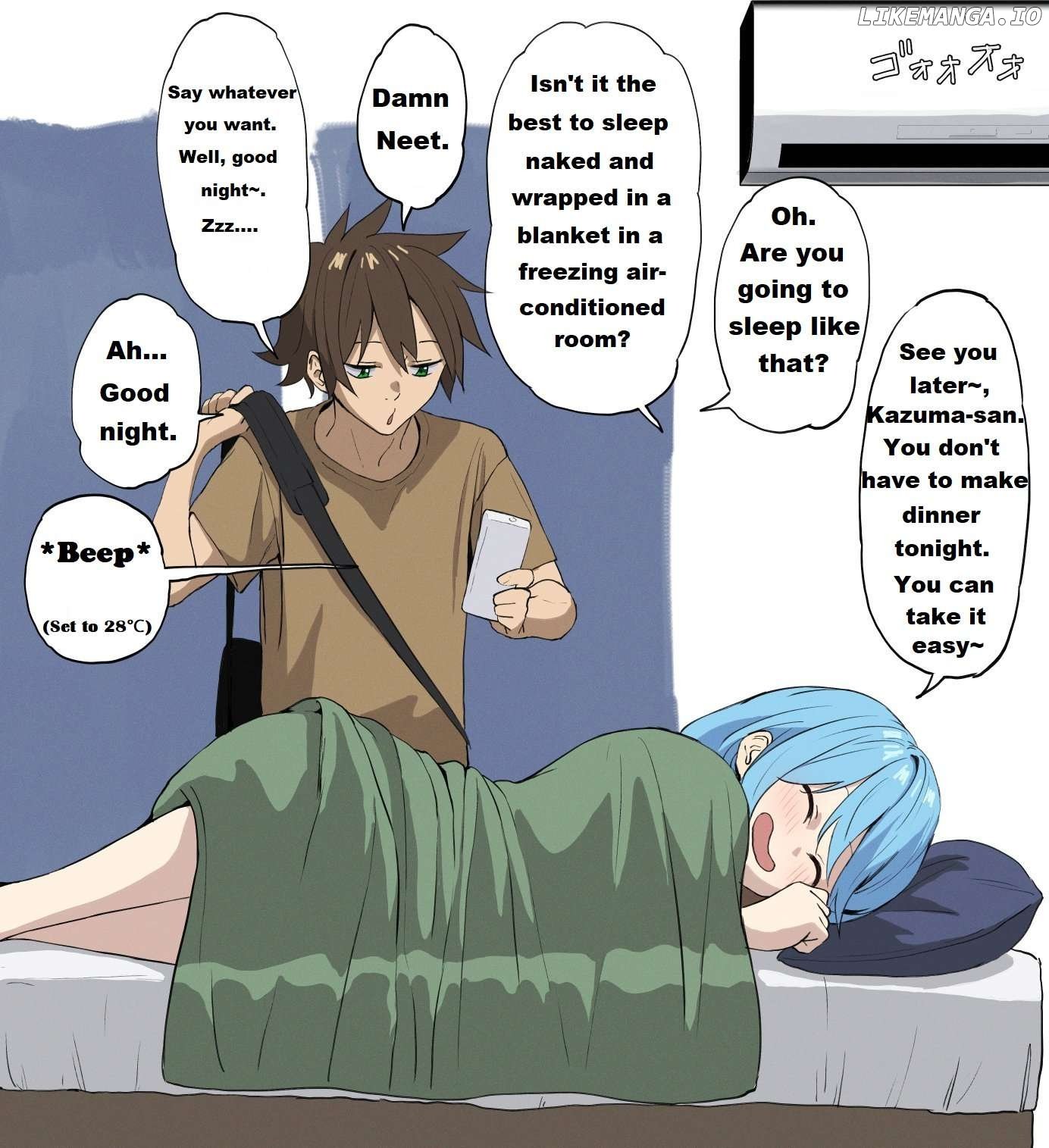 Modern Konosuba (Doujinshi) Chapter 65 - page 1