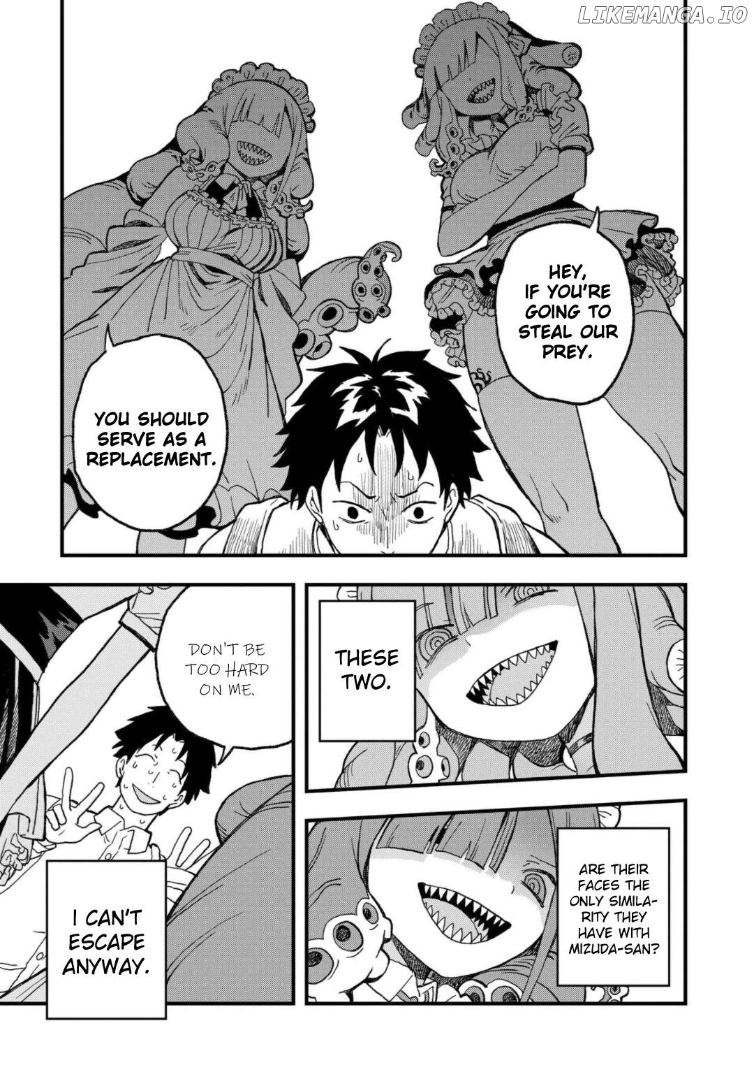 Mizudako-Chan Kara Wa Nigerarenai! Chapter 15 - page 5