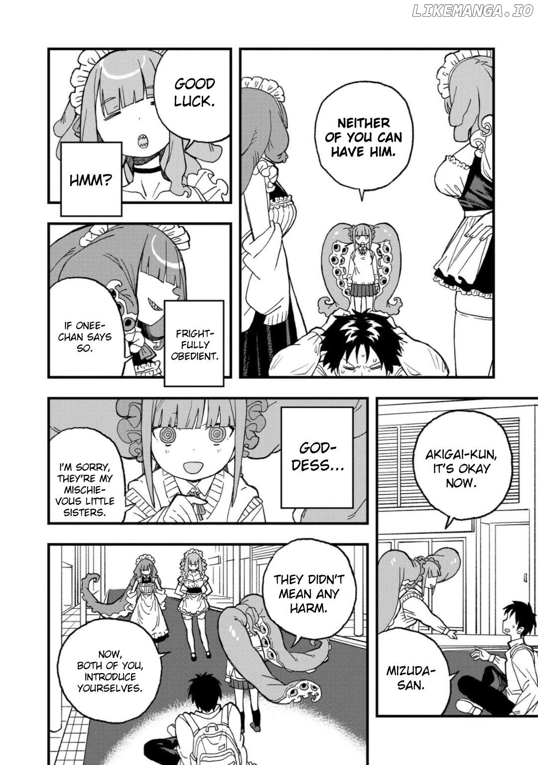 Mizudako-Chan Kara Wa Nigerarenai! Chapter 15 - page 6