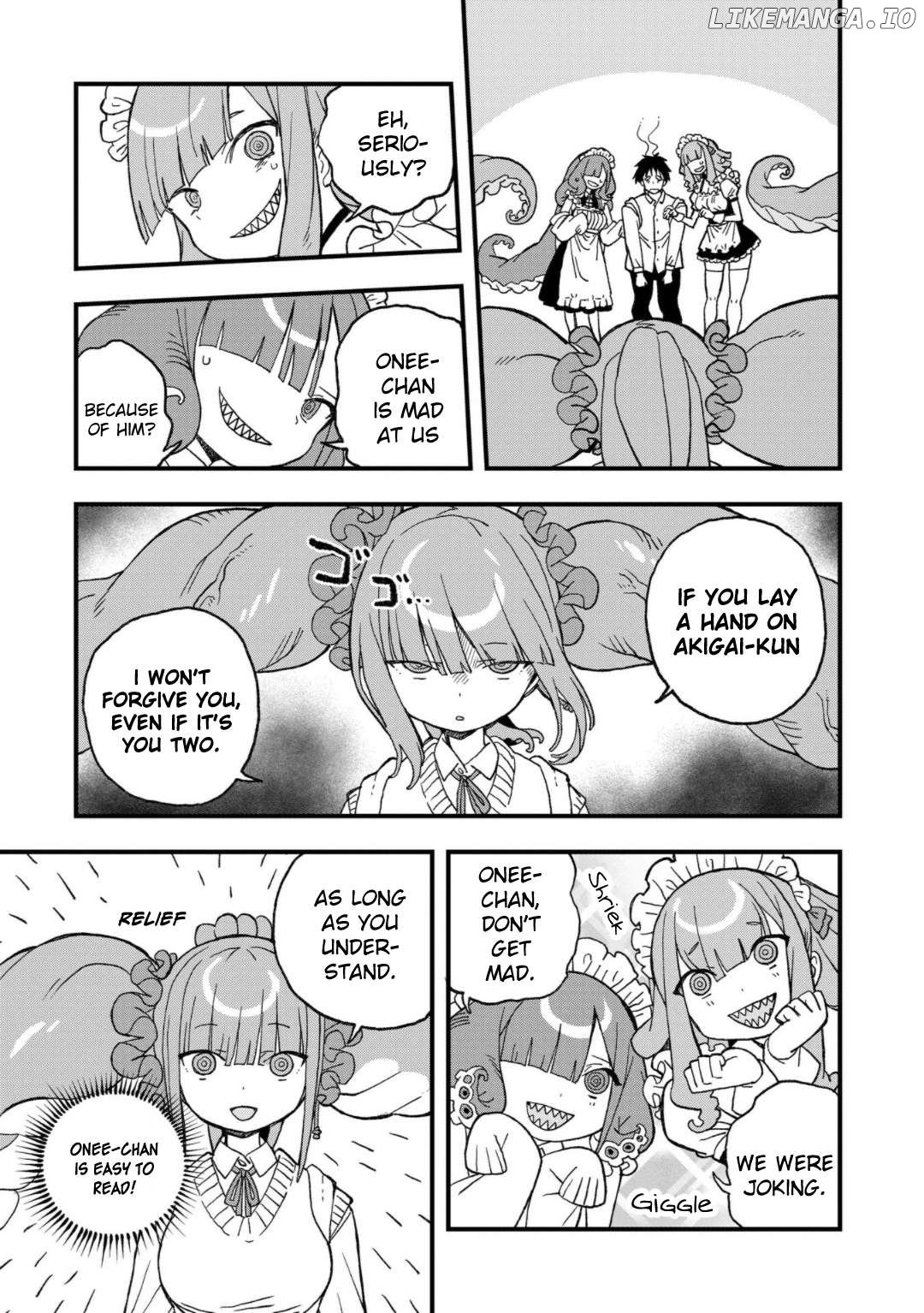 Mizudako-Chan Kara Wa Nigerarenai! Chapter 15 - page 9