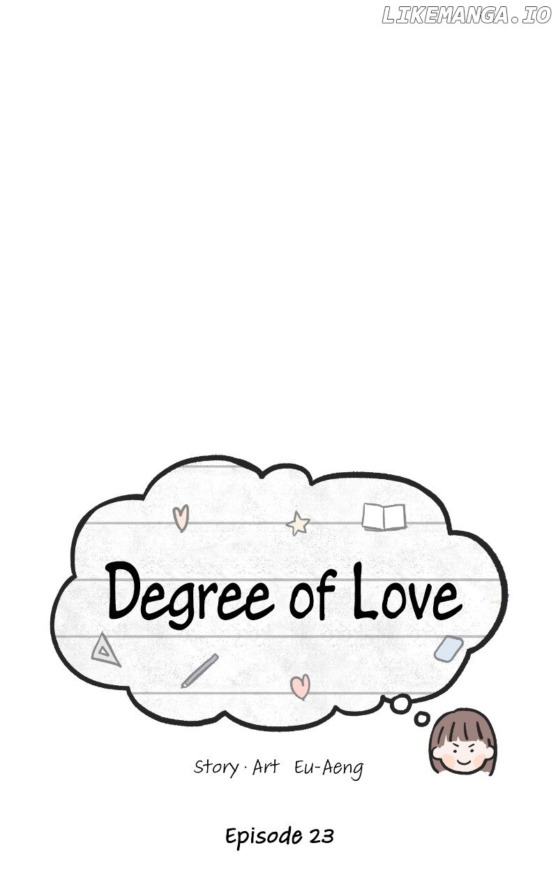 Degree of Love Chapter 23 - page 1