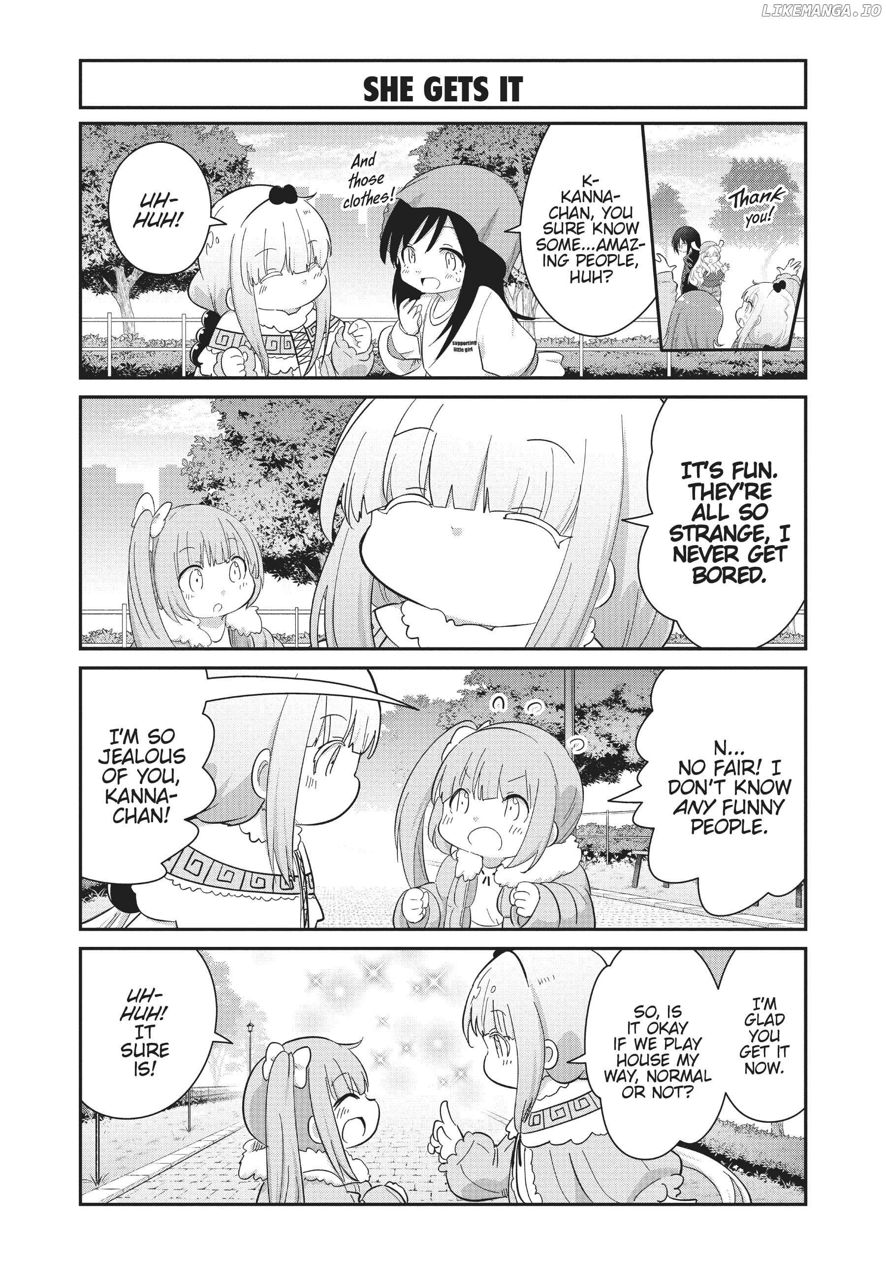 Kobayashi-san Chi no Maid Dragon: Kanna no Nichijou Chapter 101 - page 9