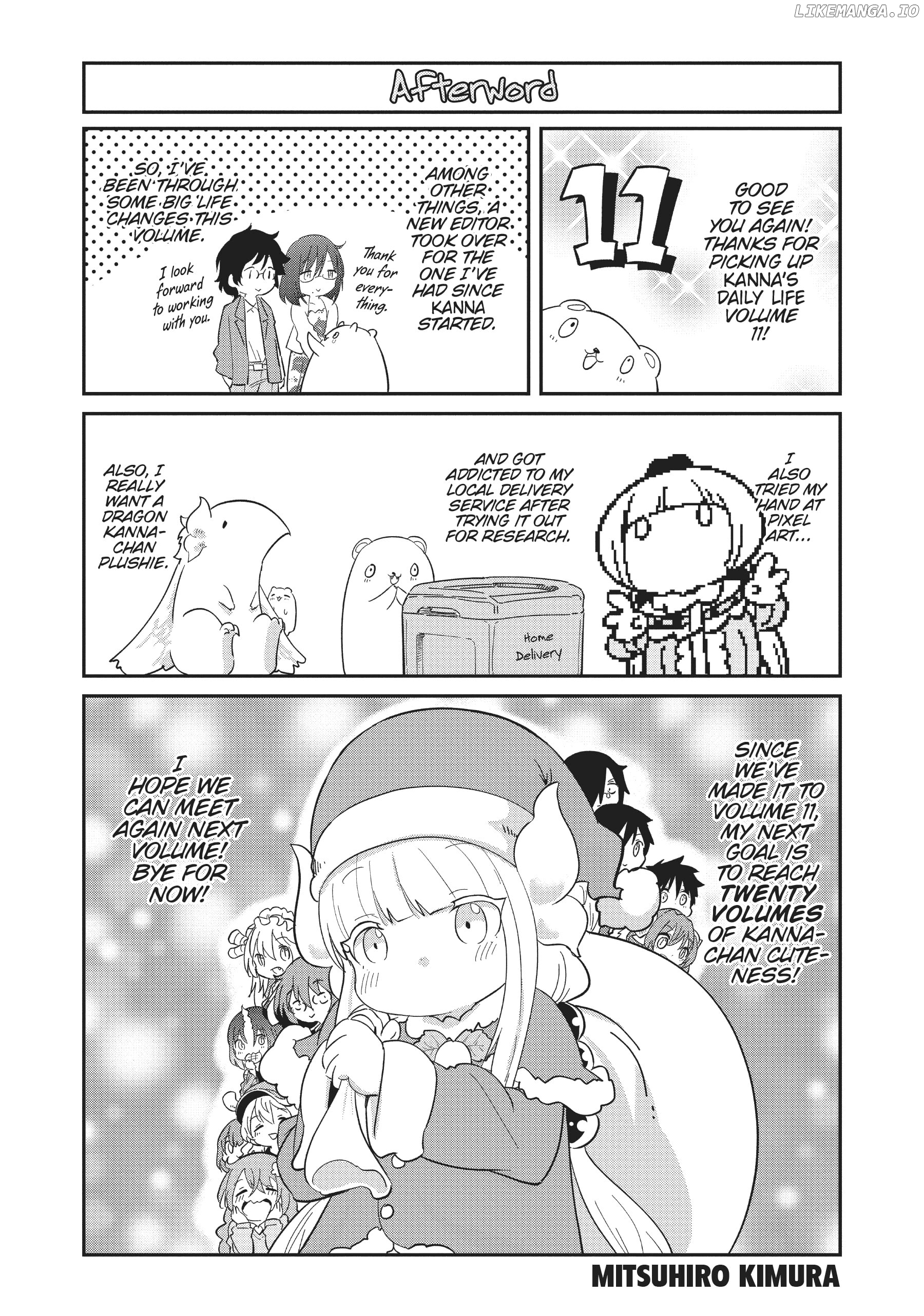 Kobayashi-san Chi no Maid Dragon: Kanna no Nichijou Chapter 105.5 - page 4