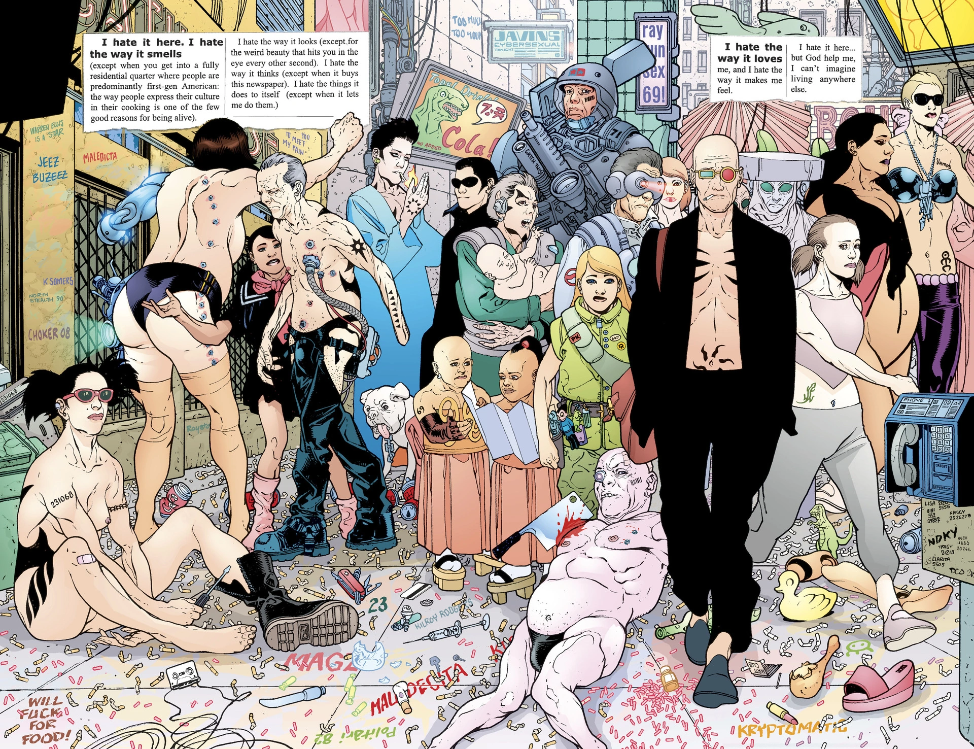 Transmetropolitan - Manga Chapter 24 - page 34