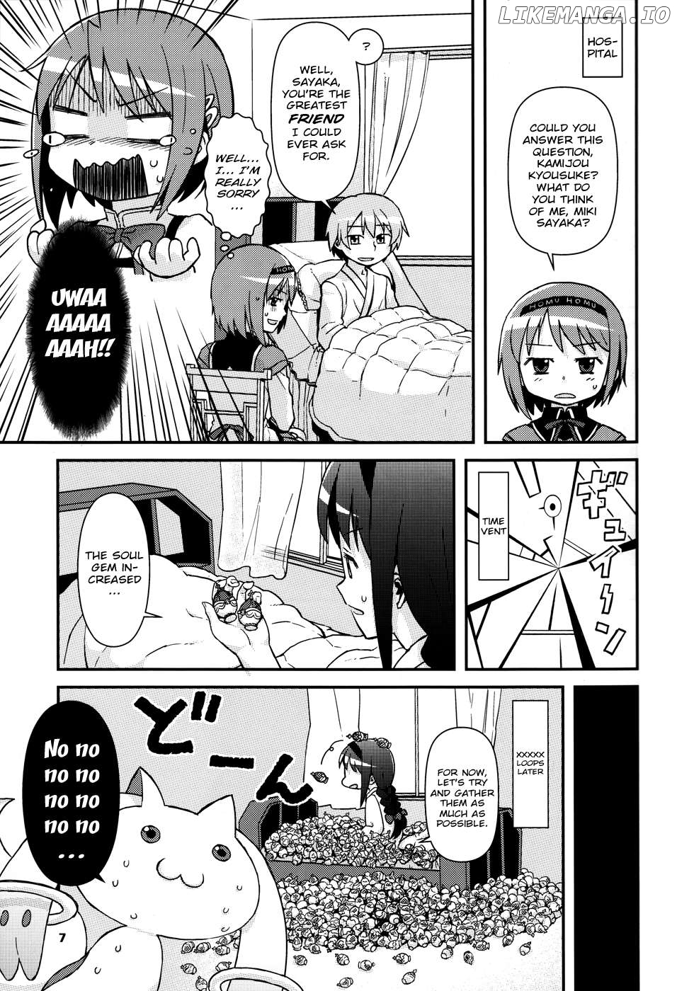 Mahou Shoujo Madoka★Magica - Mubou Shoujo Sayaka Sowaka (Doujinshi) Chapter 15 - page 8