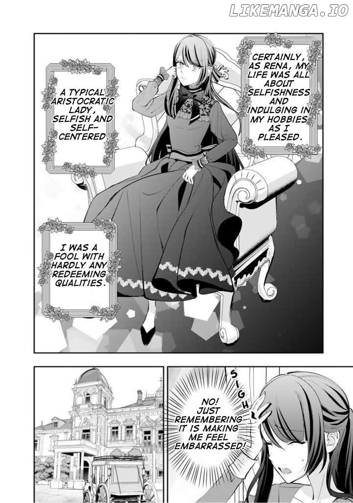 Okashi na Akuyaku Reijou wa Botsurakugo ni Amatou no Ouji ni Karamareru you ni Narimashita Chapter 1.2 - page 3