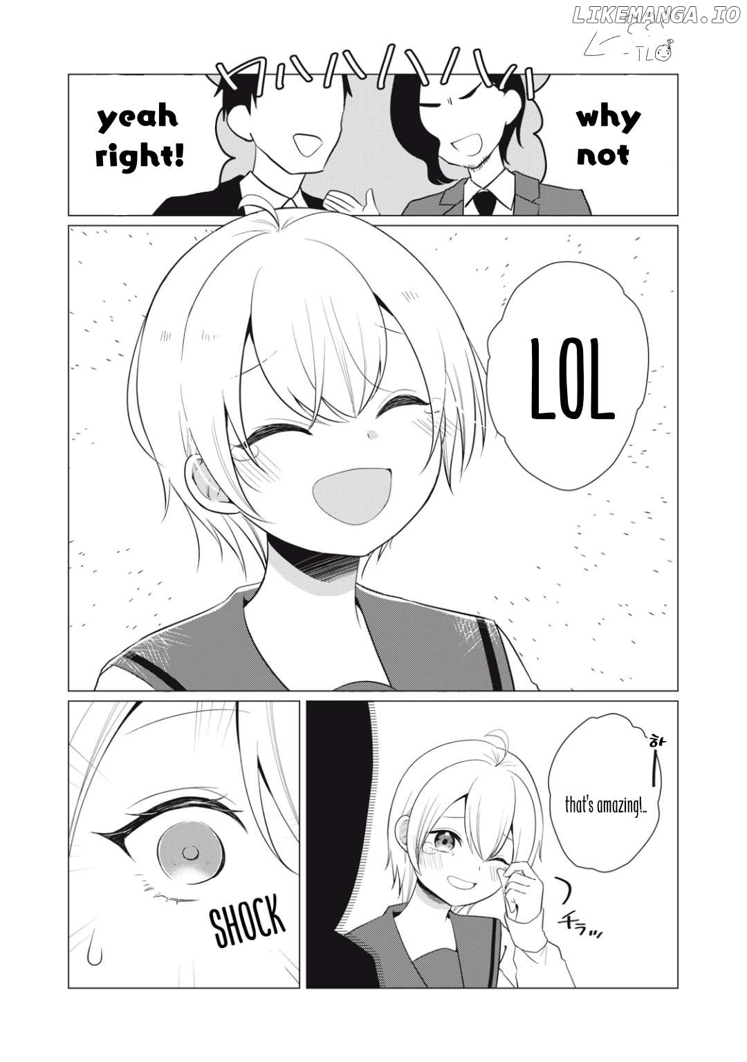 Tsumugi-chan wants to make seto-san laugh Chapter 1 - page 6