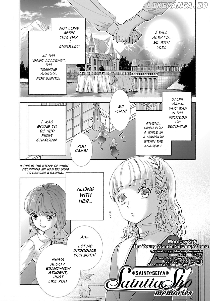 Saint Seiya - Saintia Shou Memories Chapter 2 - page 1