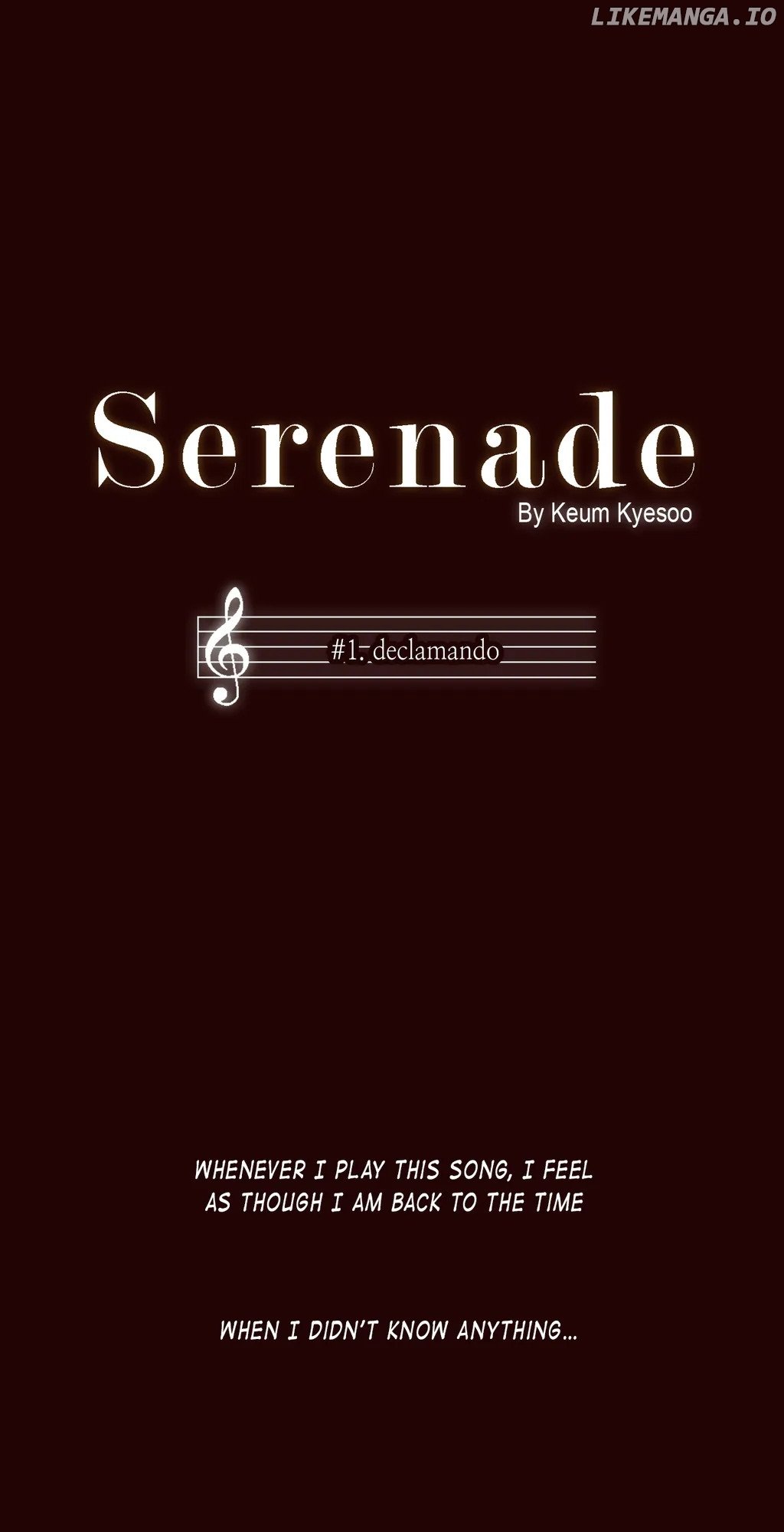 Serenade [Official] Chapter 1 - page 1